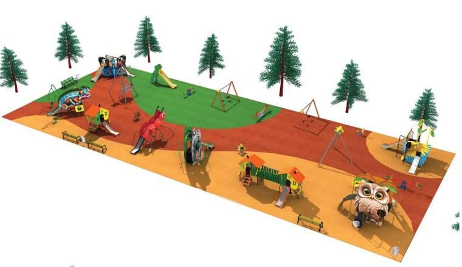 Así será el nuevo parque.