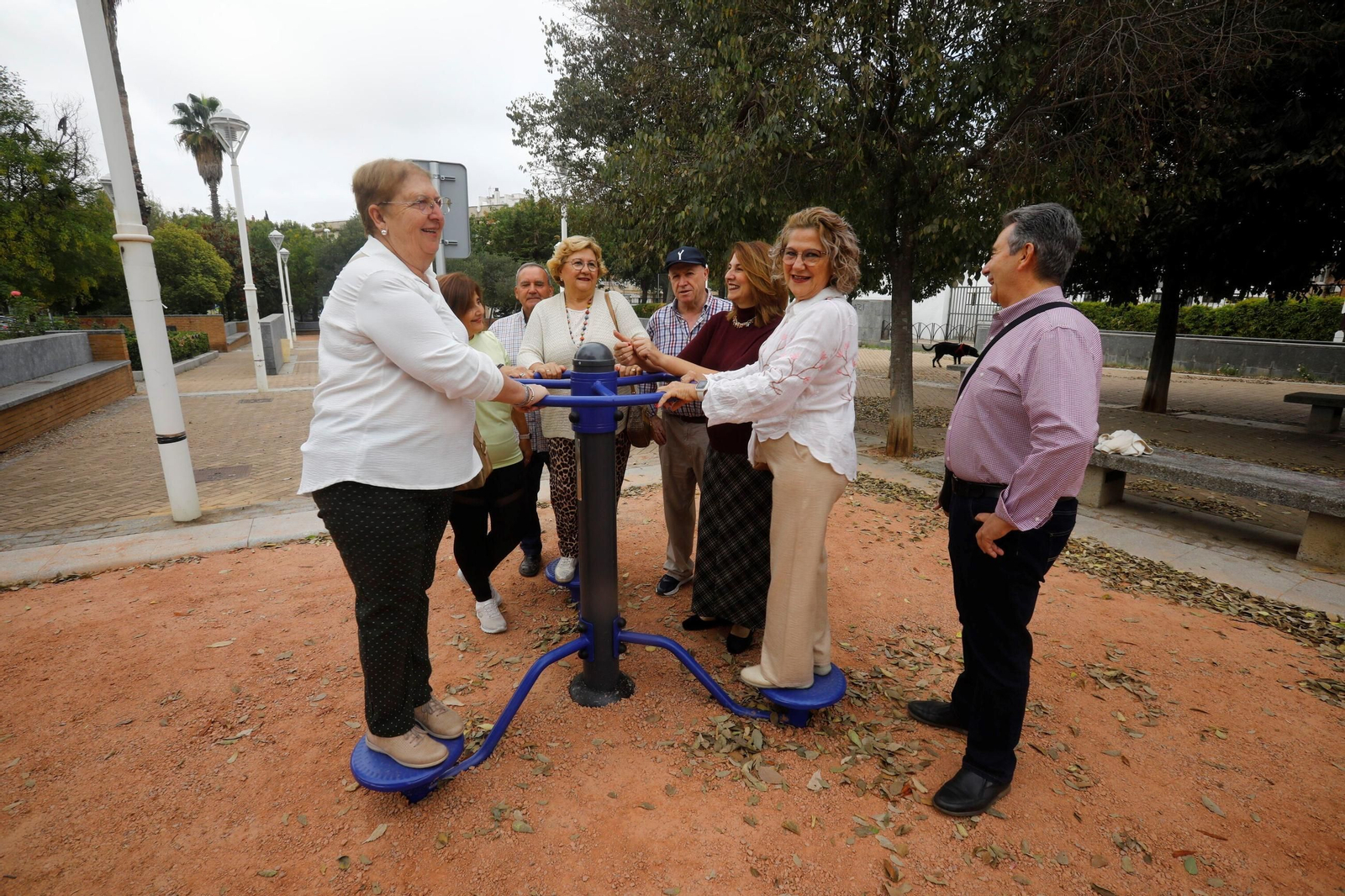 La inauguración del parque biosaludable de Levante, en imágenes