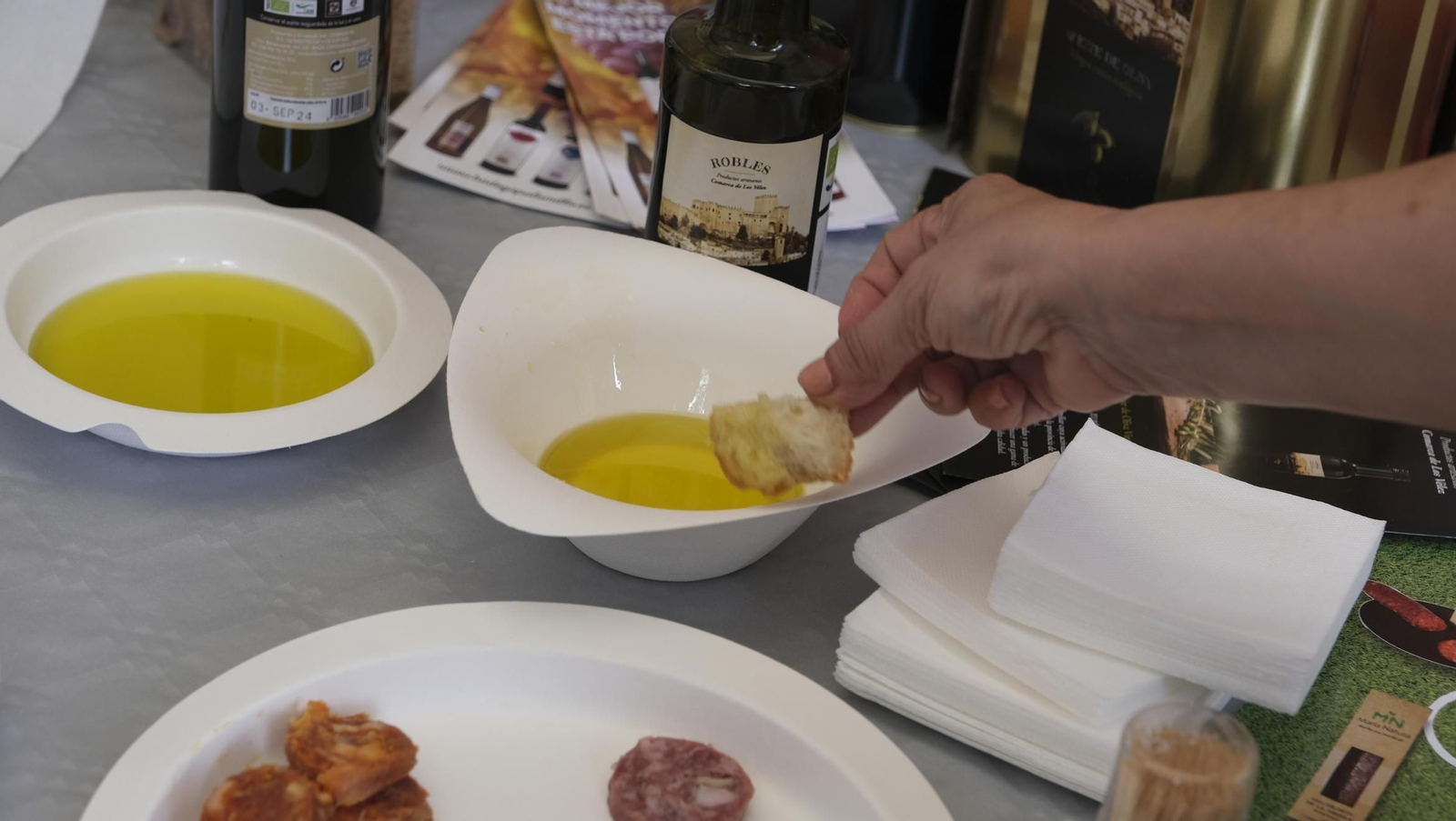 Cata de los mejores aceites de la zona norte de la provincia, en Terracultura 2023. Cata de los mejores aceites de la zona norte de la provincia, en Terracultura 2023.