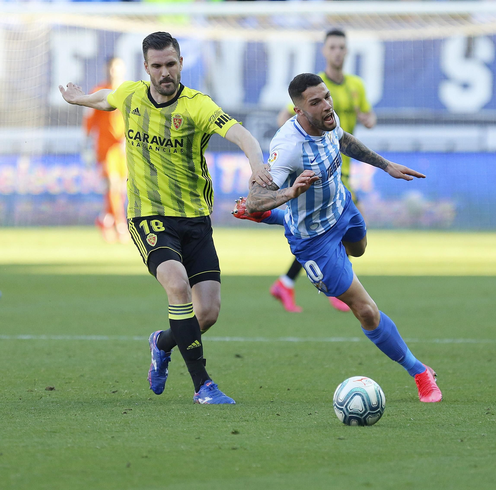 Las fotos del Málaga-Zaragoza