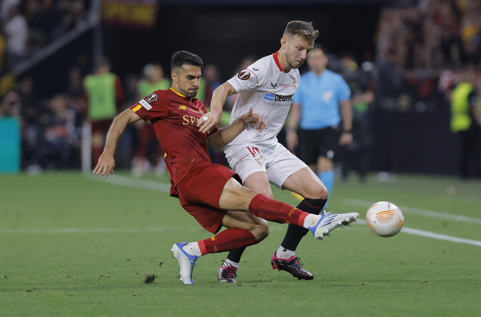 Las imágenes del Sevilla-Roma