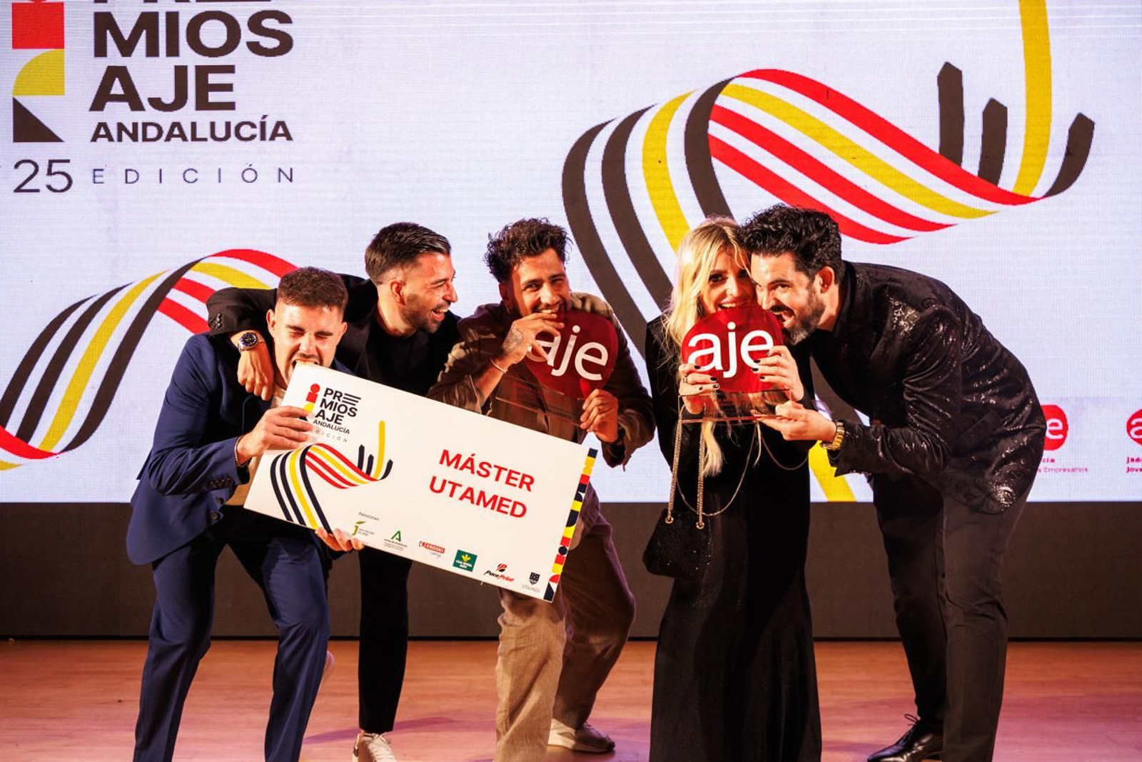 Así fue la mágica noche de entrega de los Premios AJE Andalucía