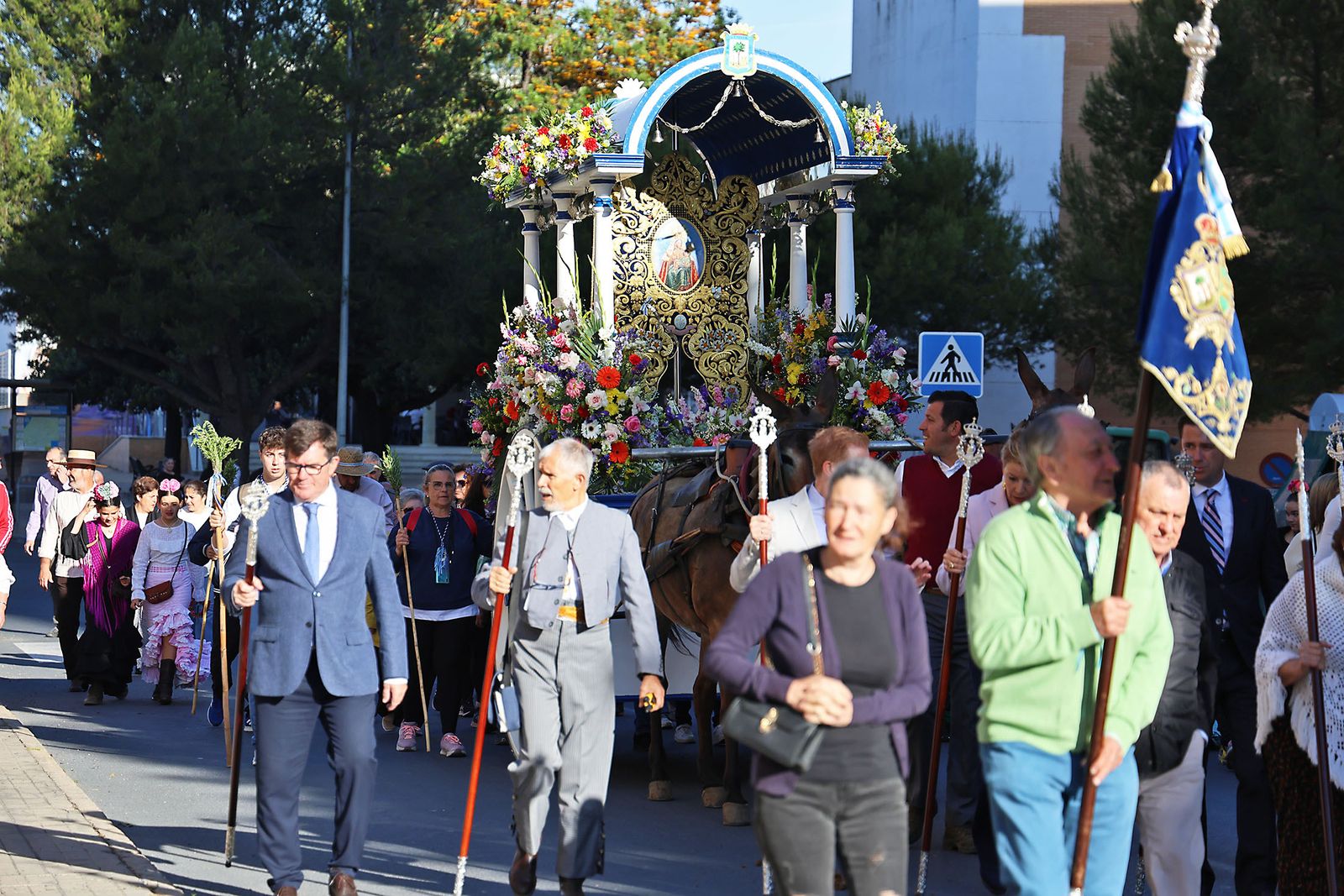 Imágenes de la salida de la Hermandad Ntra Sra de la Peña de Huelva