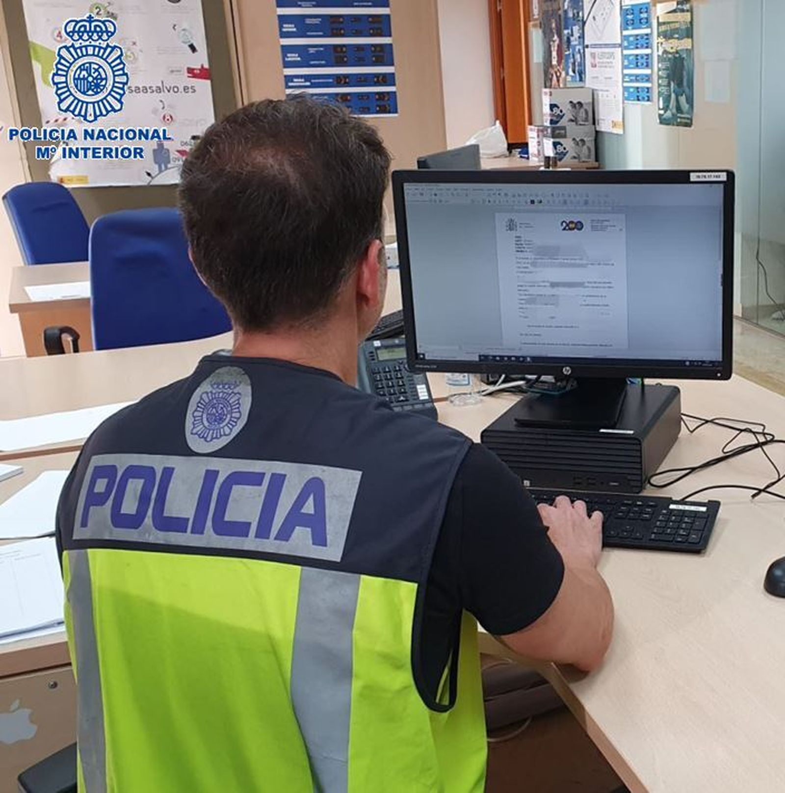 La Policía Nacional recuerda que si creemos que hemos sido víctimas de una estafa, no debemos dudar en denunciar los hechos.