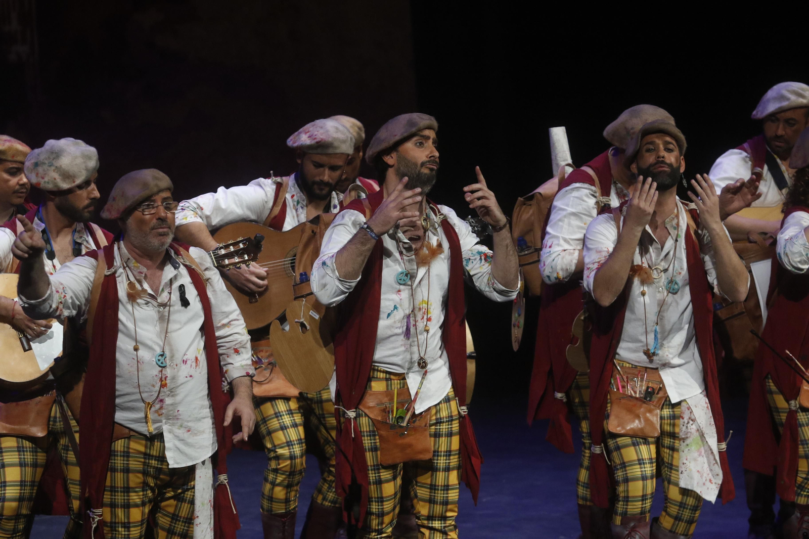 La primera sesión de preliminares del Concurso del Carnaval de Córdoba, en fotos