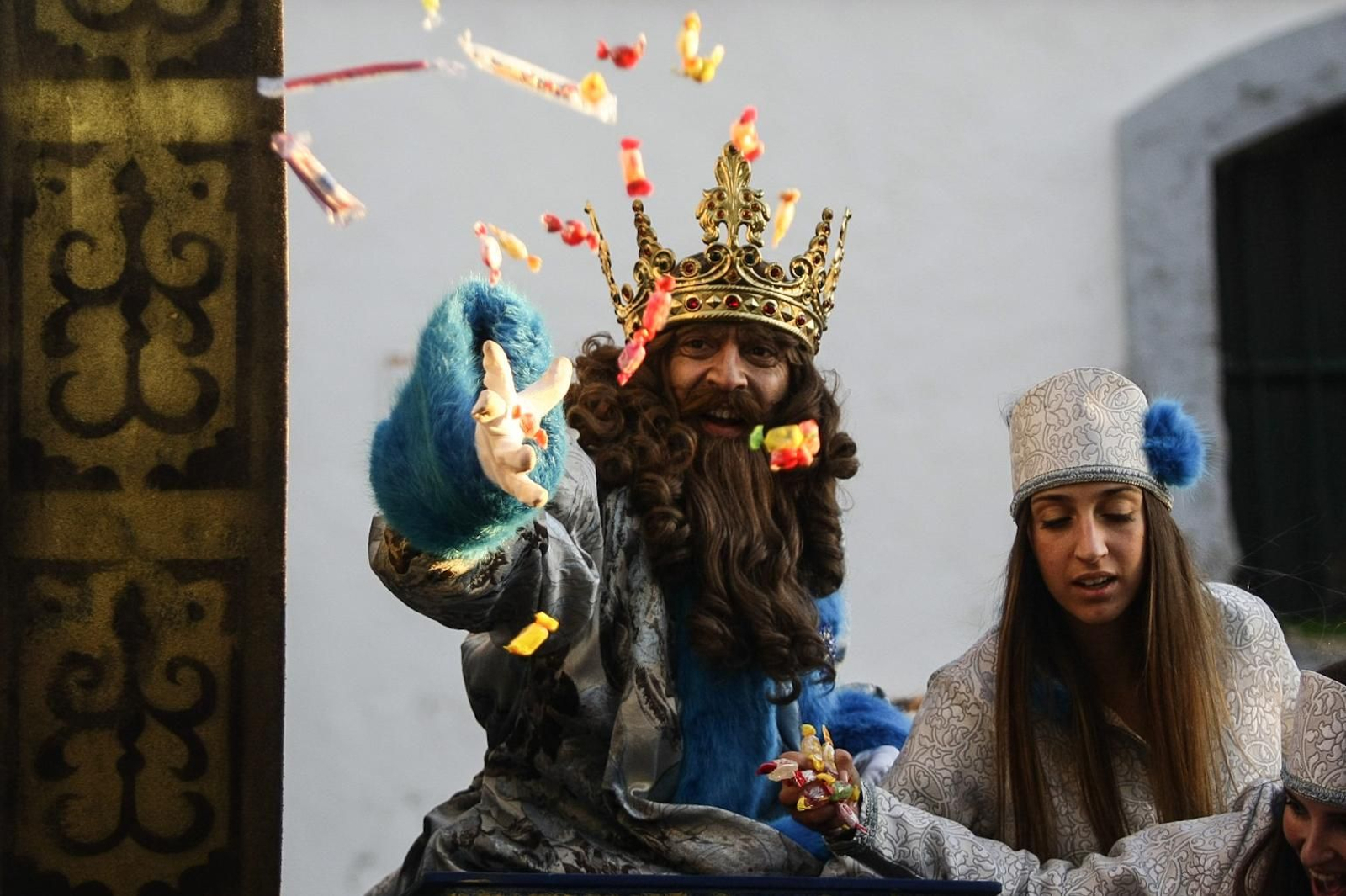 La cabalgata los Reyes Magos de Chiclana, en imágenes