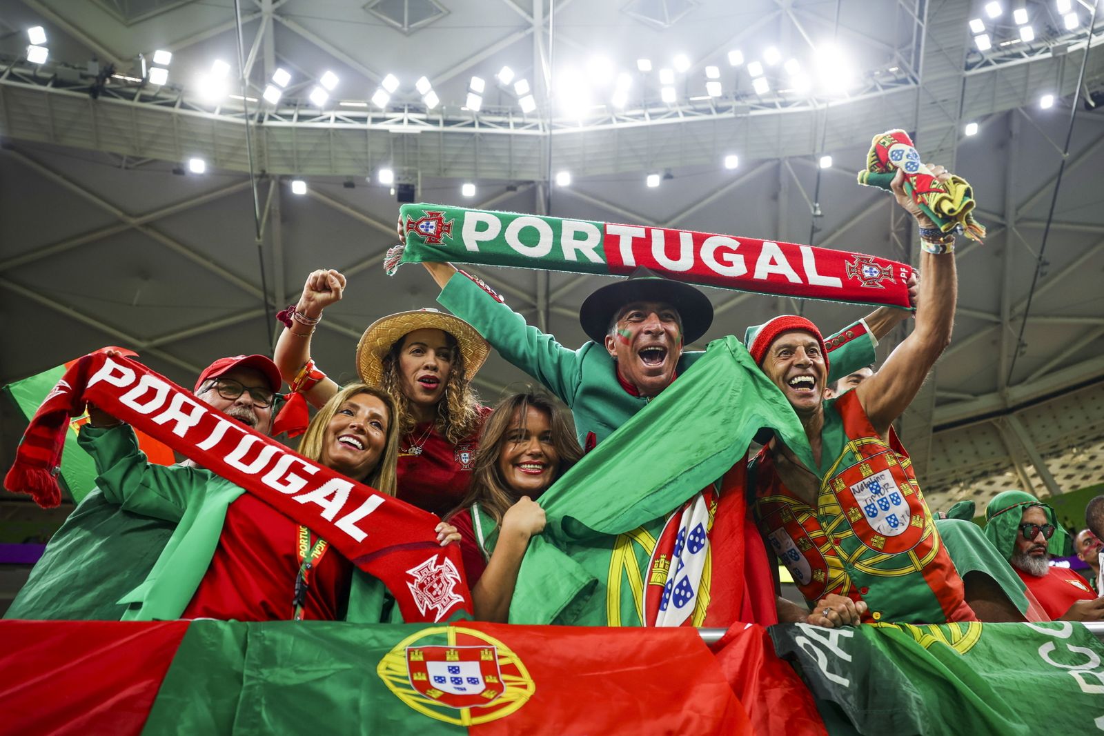 Las imágenes del Marruecos - Portugal de los cuartos de final del Mundial de Qatar