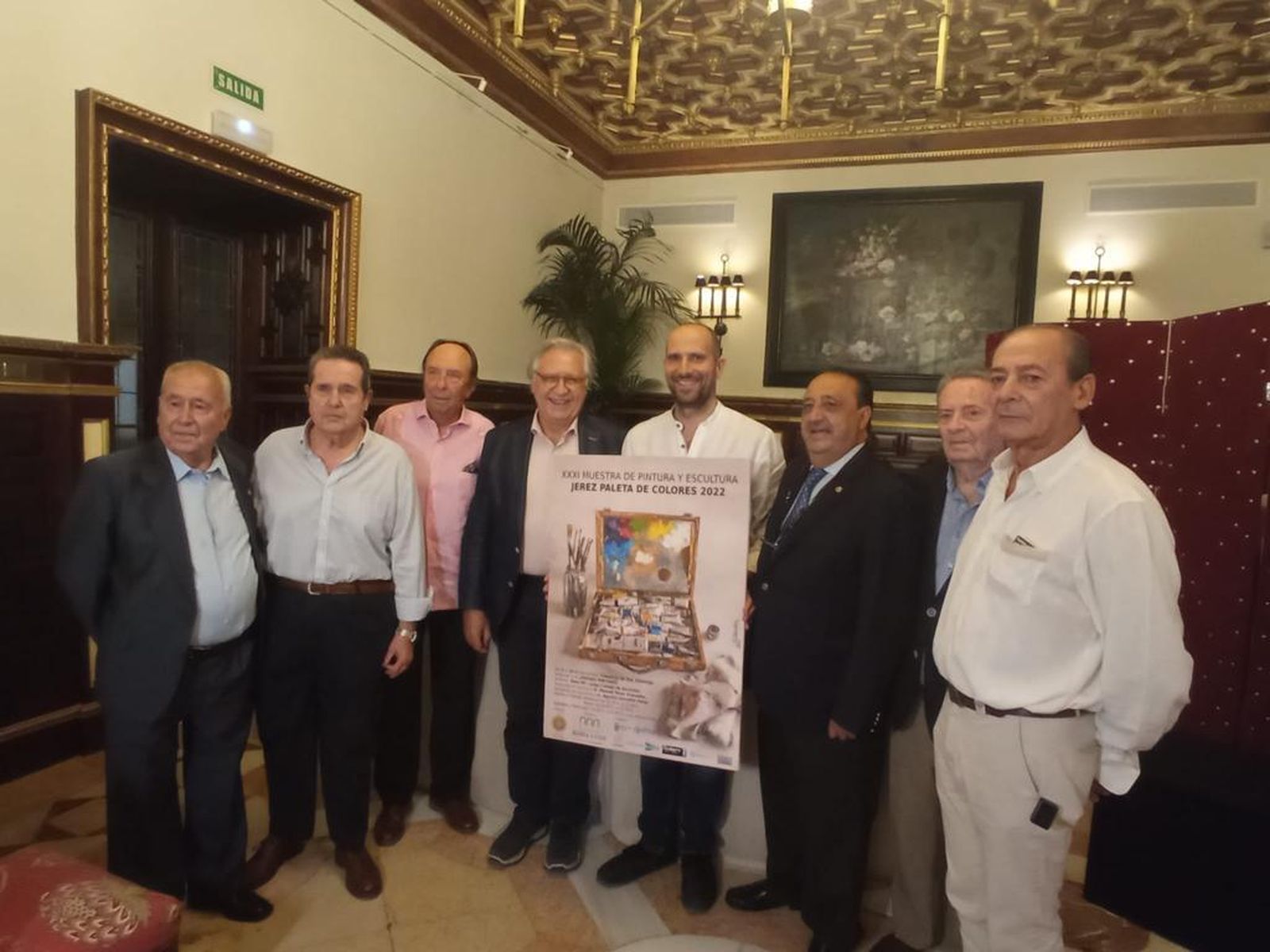 Un momento de la presentación del cartel.