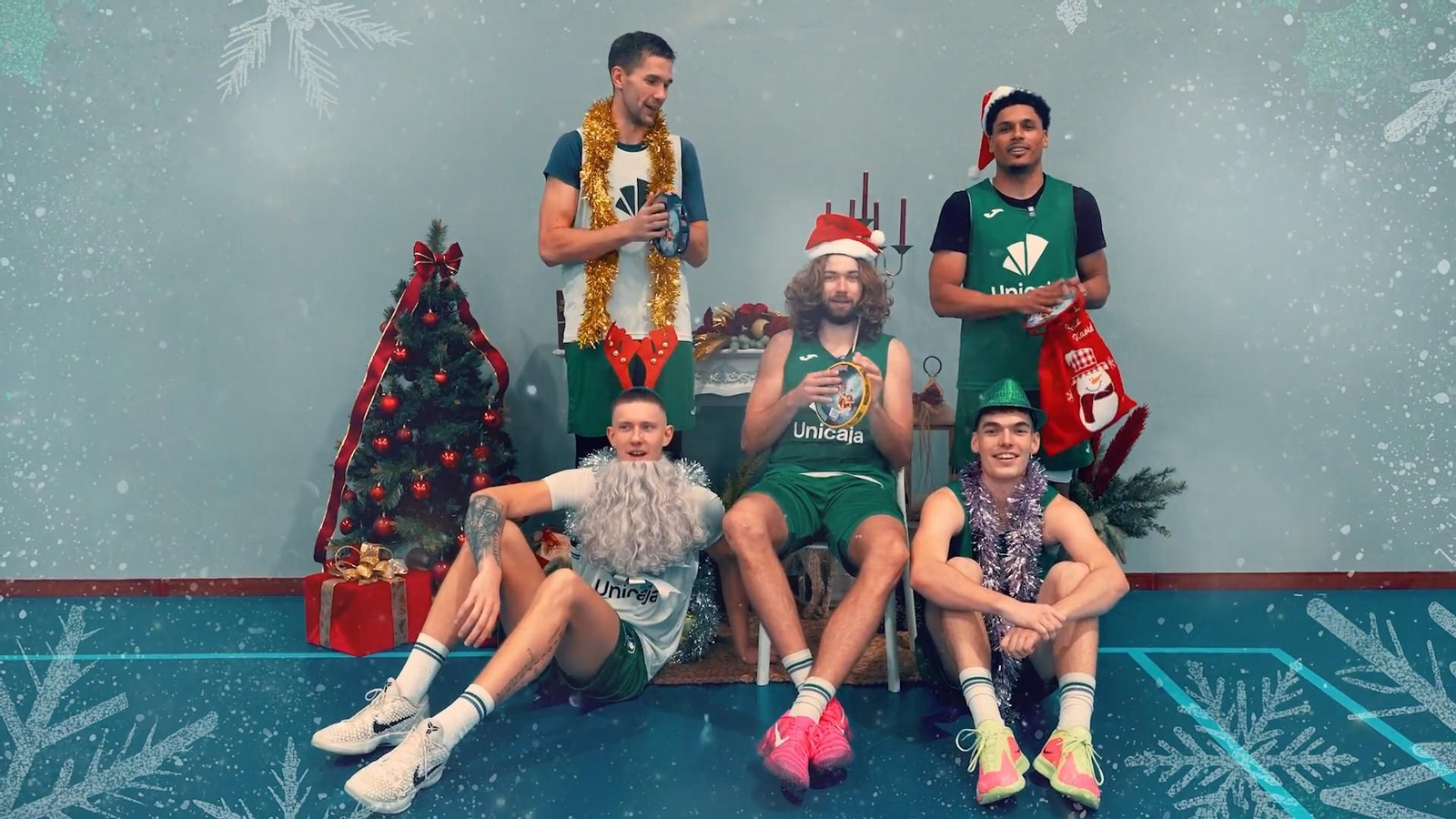 El divertido villancico del Unicaja