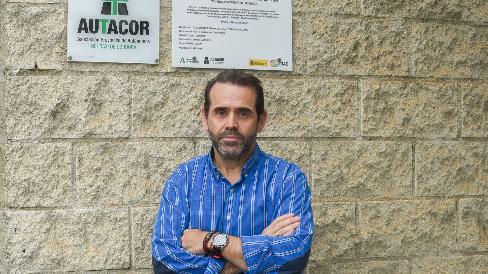 El presidente de Autacor, José María Jiménez