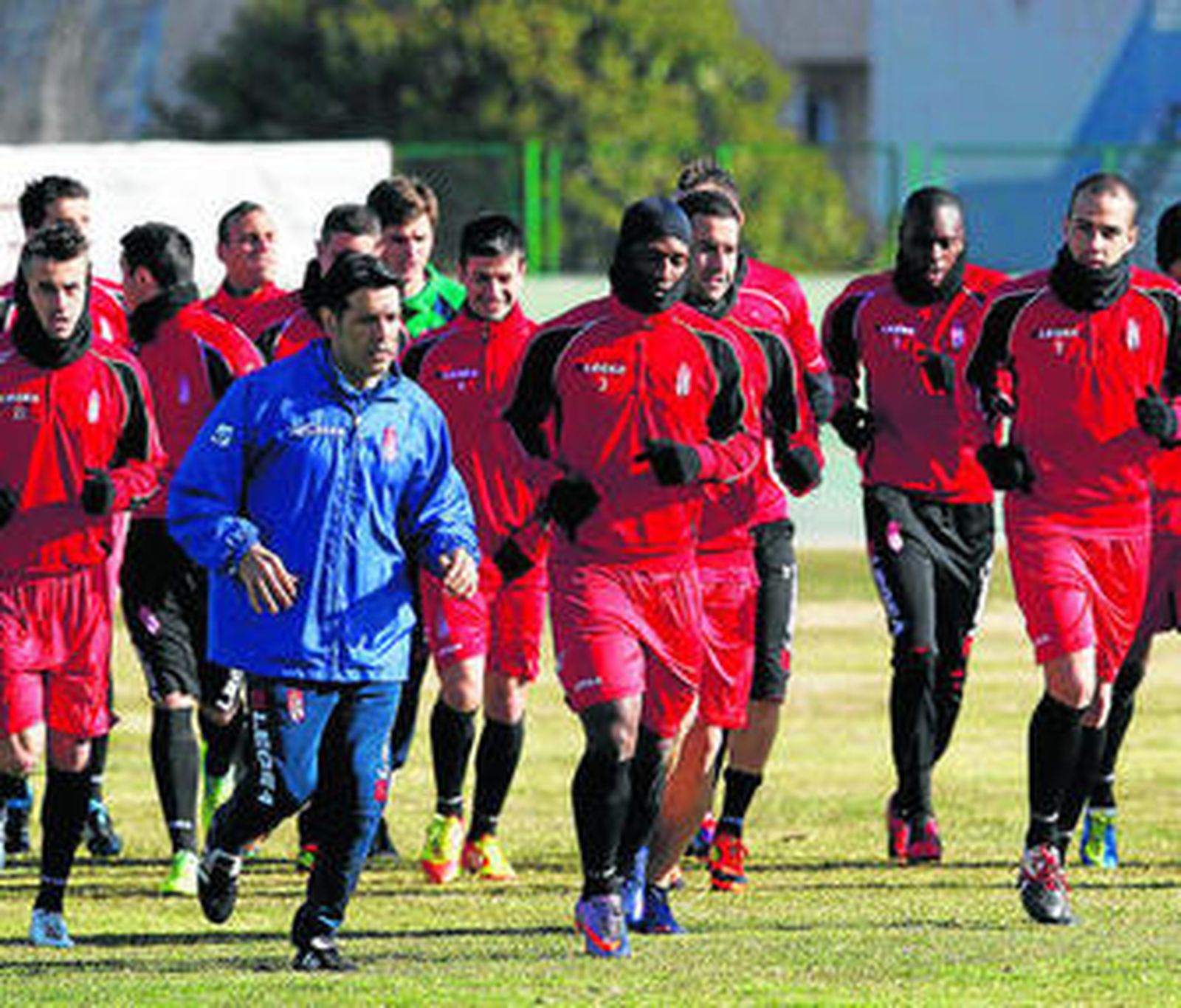 Sin pistas del once de cara al partido frente al Málaga
