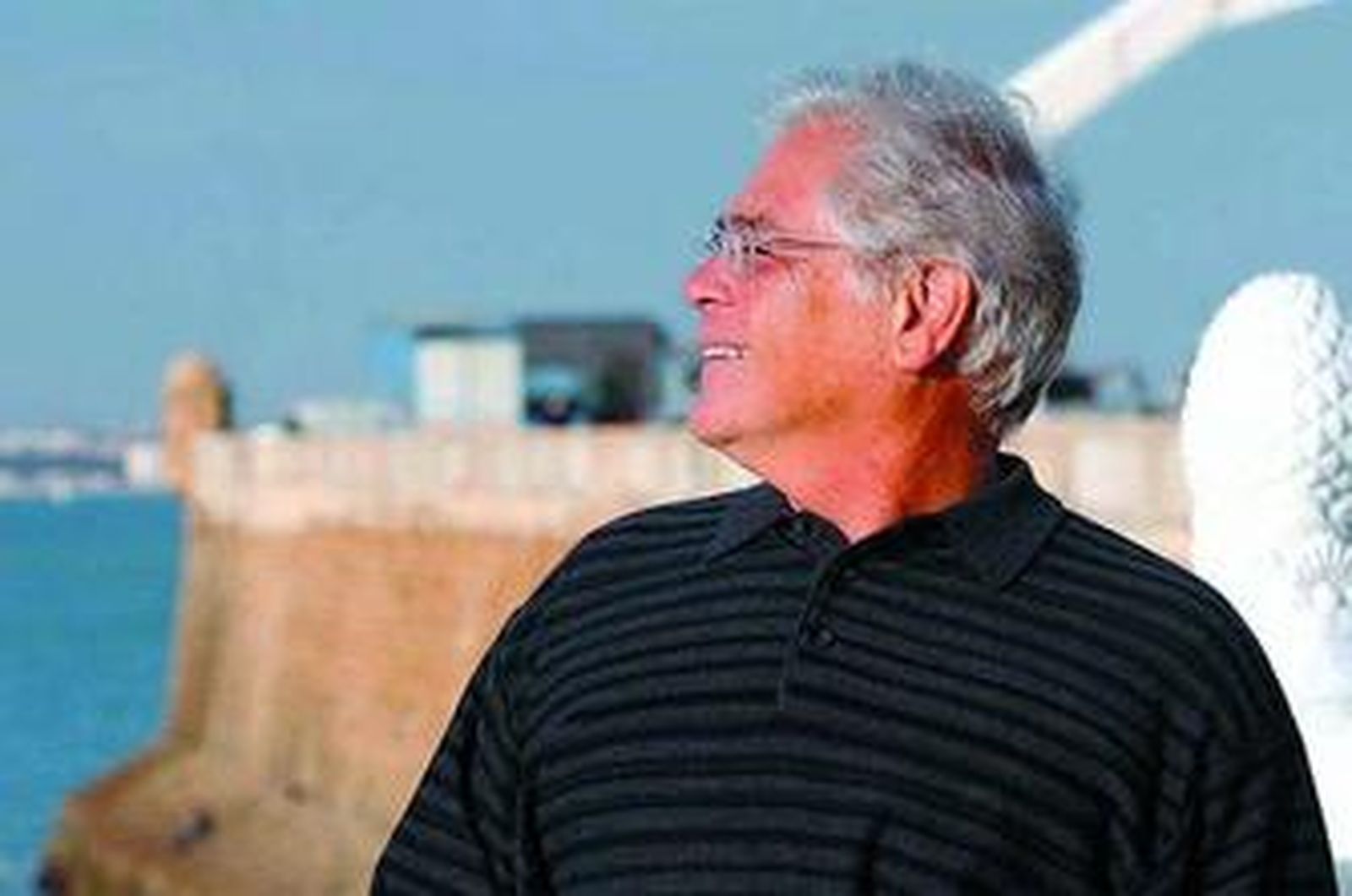 El hispanista Nicolás Kanellos, en el Hotel Parador Atlántico.