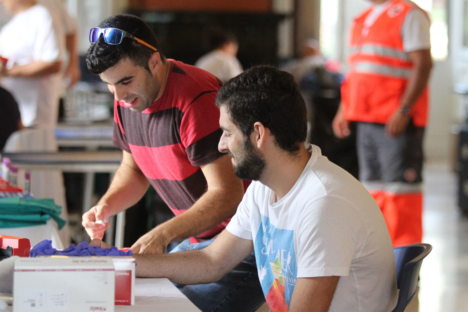 Macrocolecta de sangre en la Casa Colón