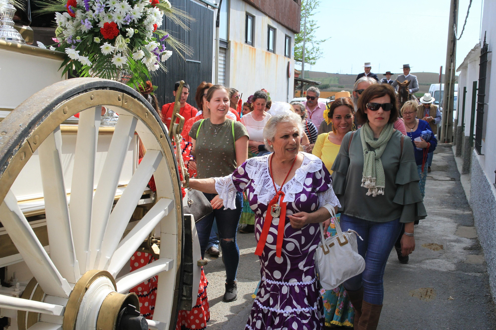 Imágenes de la romería de la Ribera