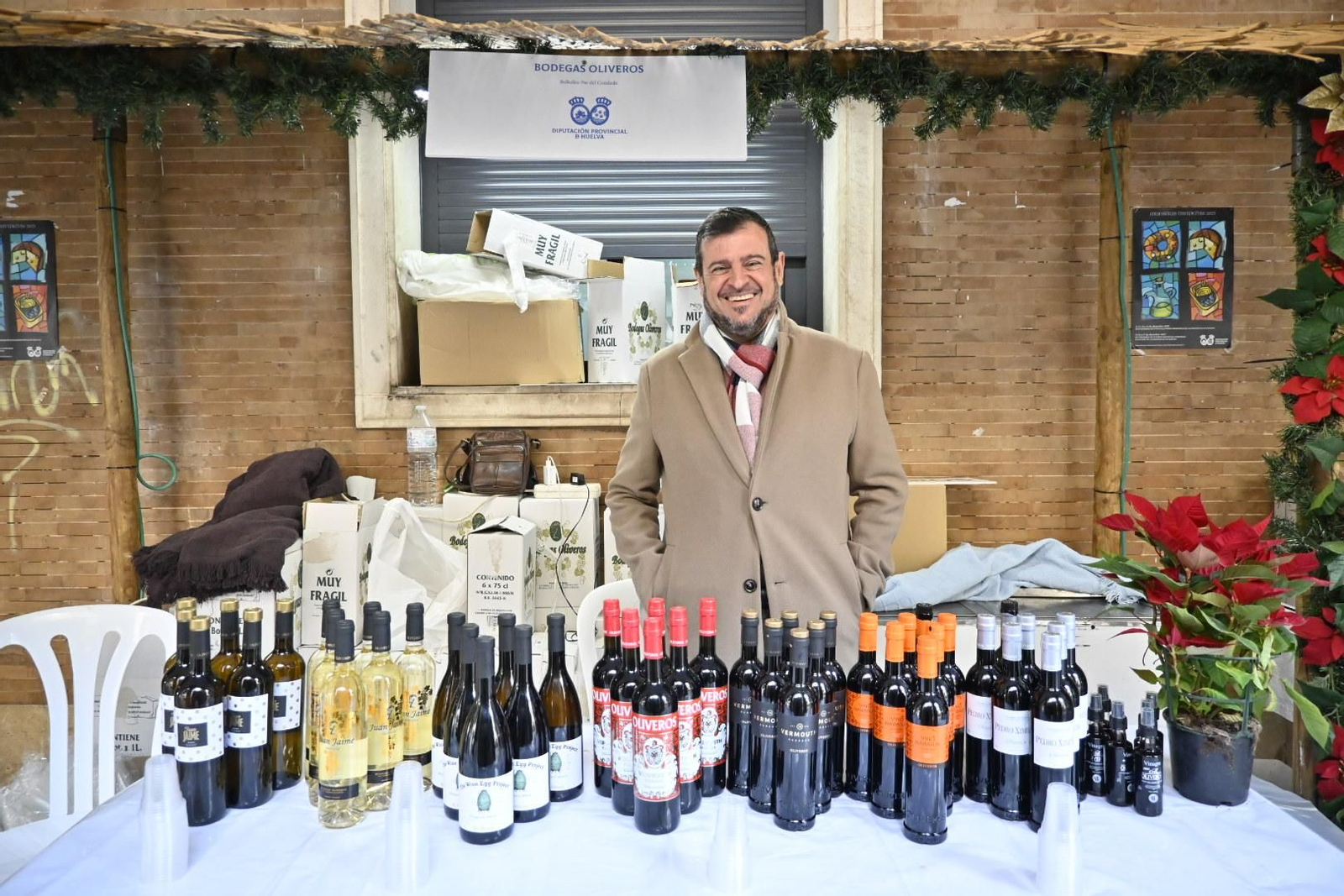 Imágenes de la XVI Muestra de Dulces y Vinos Navideños de la provincia de Huelva