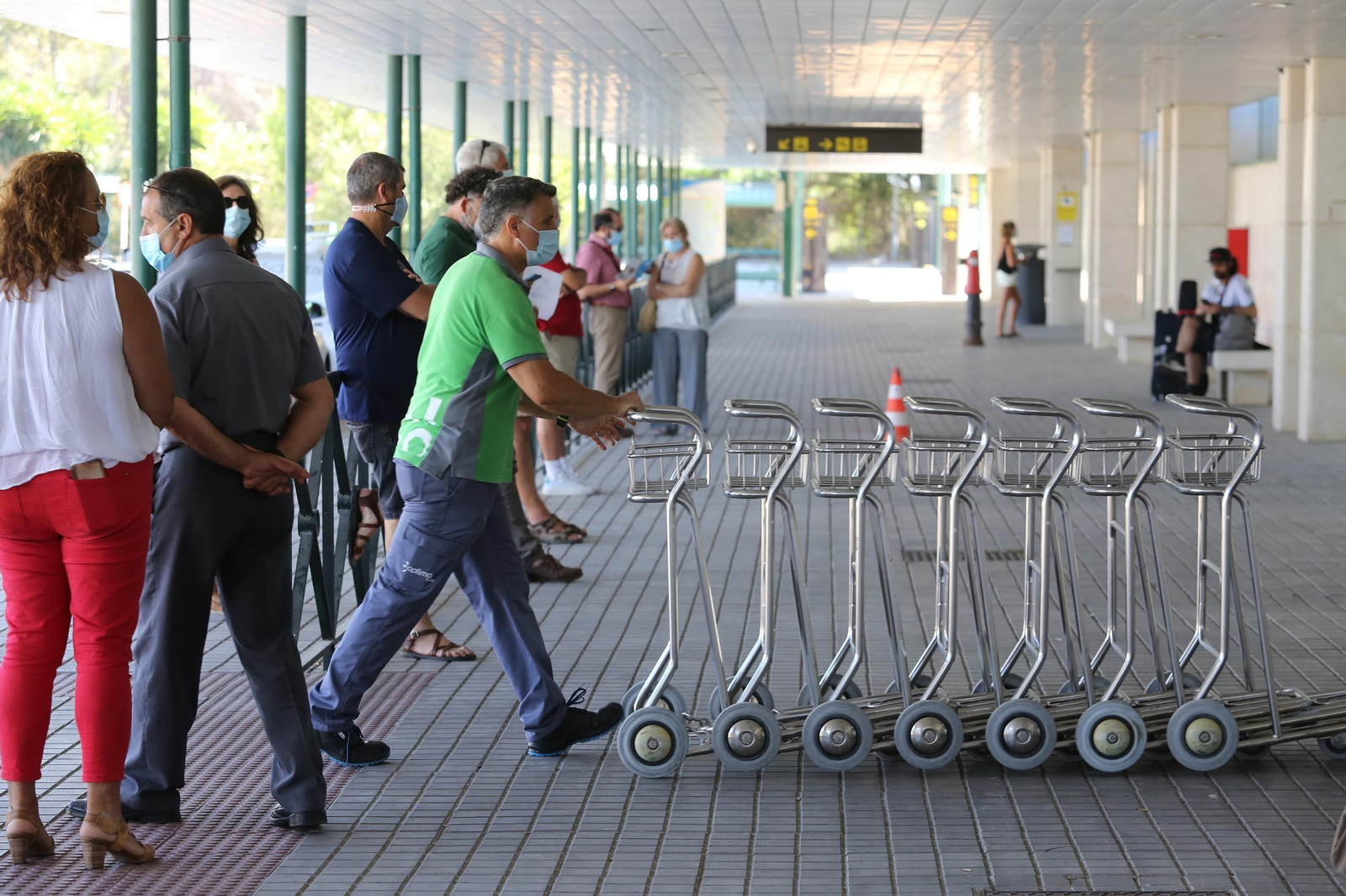 El aeropuerto de Jerez recupera la normalidad