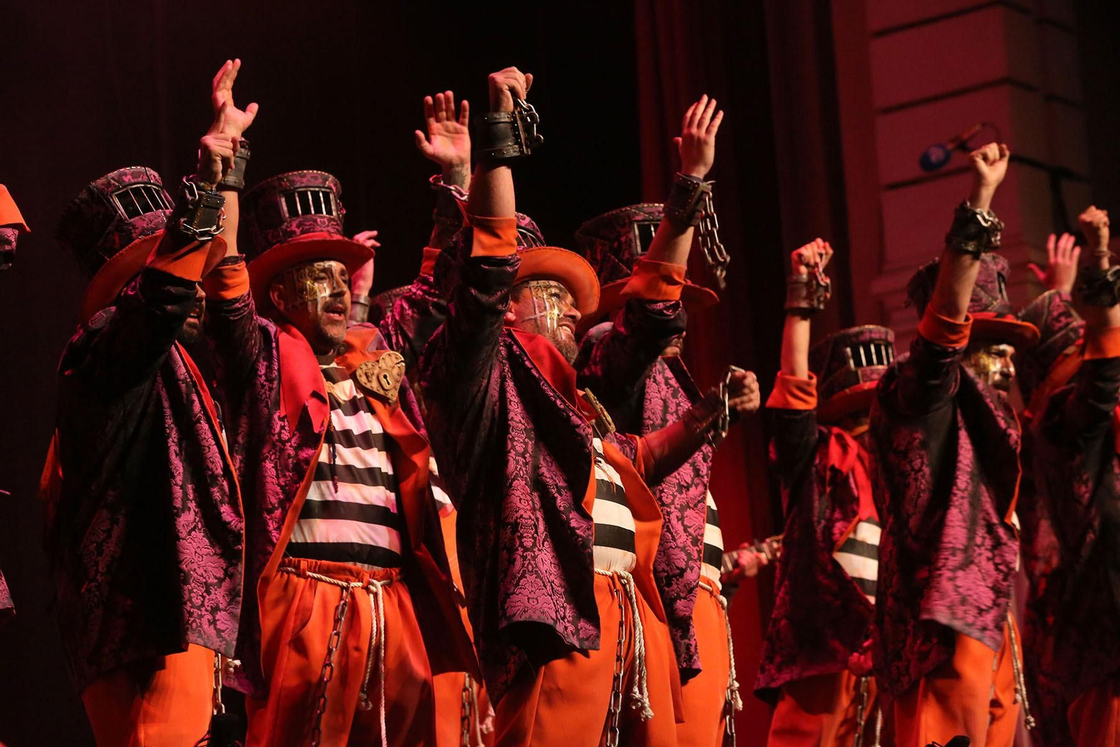 Cuarto día de preliminares del Carnaval Colombino en imágenes