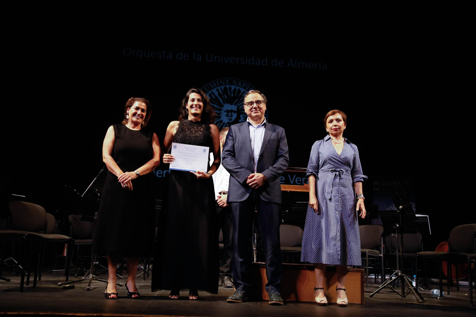 El concierto de la Orquesta de la UAL en el Auditorio Maestro Padilla, en imágenes