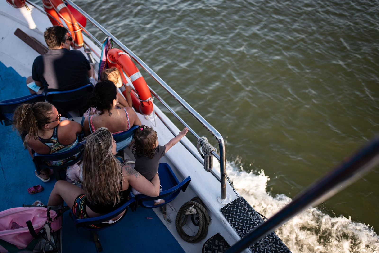 Un paseo en la Canoa de Punta Umbría en imágenes