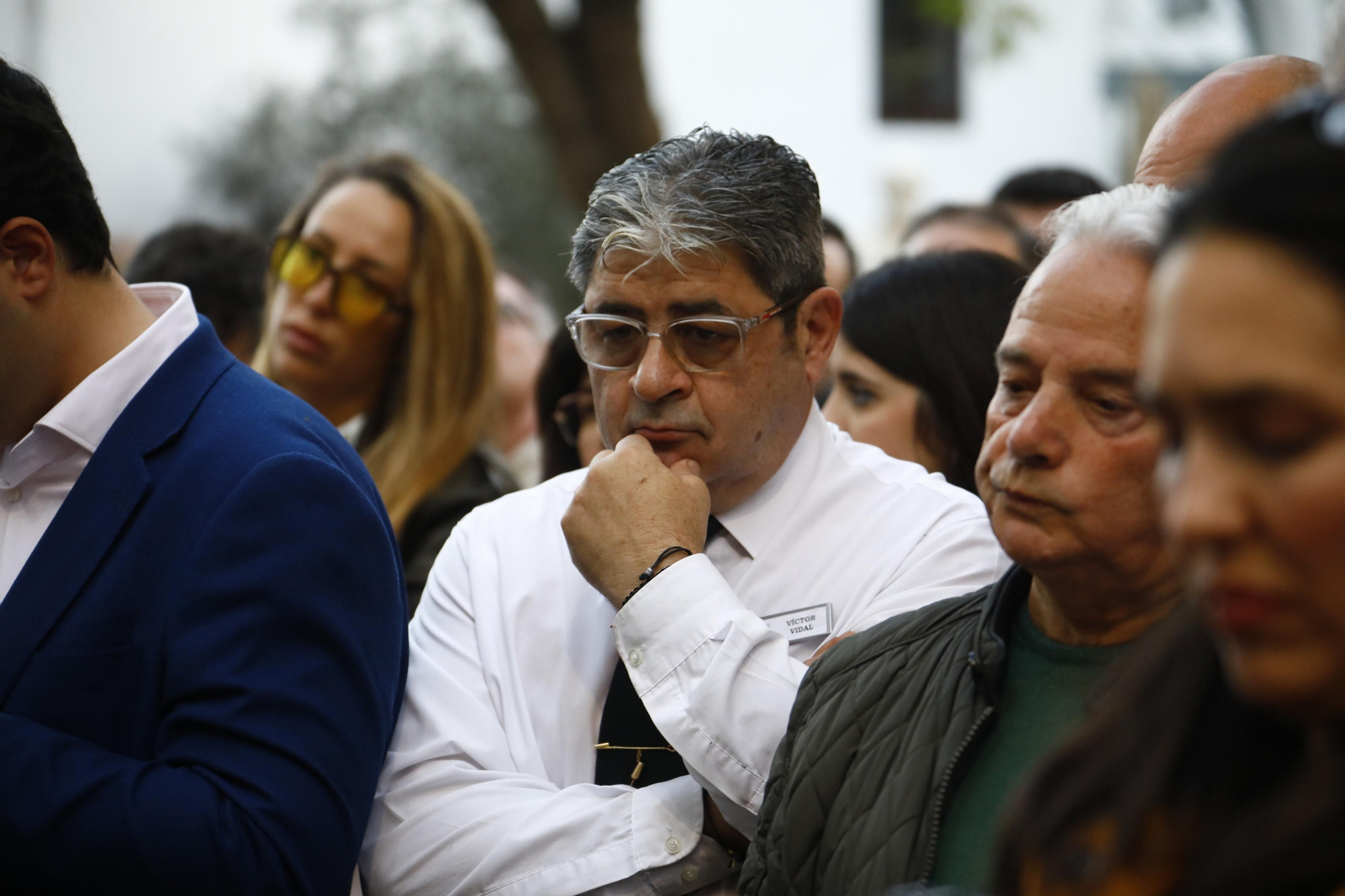 Córdoba se vuelca en el homenajea a Ángel González, el desaparecido sumiller de El Churrasco