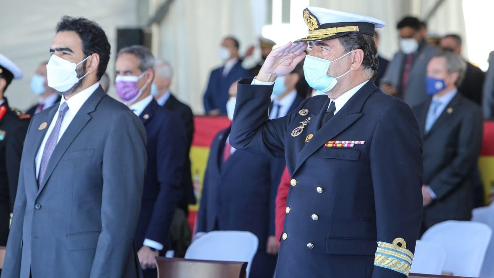 Así ha sido la botadura de la corbeta 'Unayzah' en Navantia San Fernando