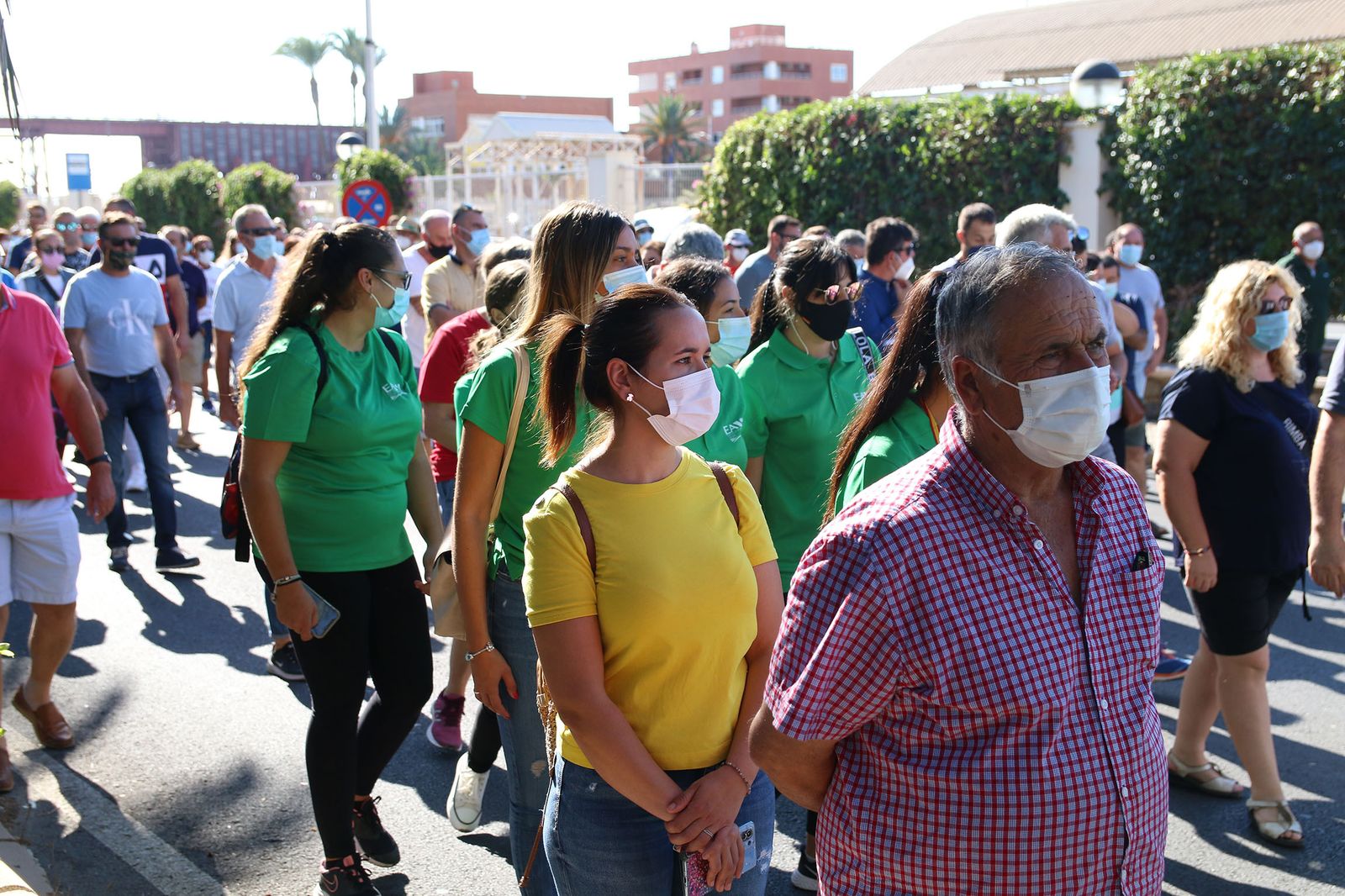 Las imágenes de la manifestación de los agricultores