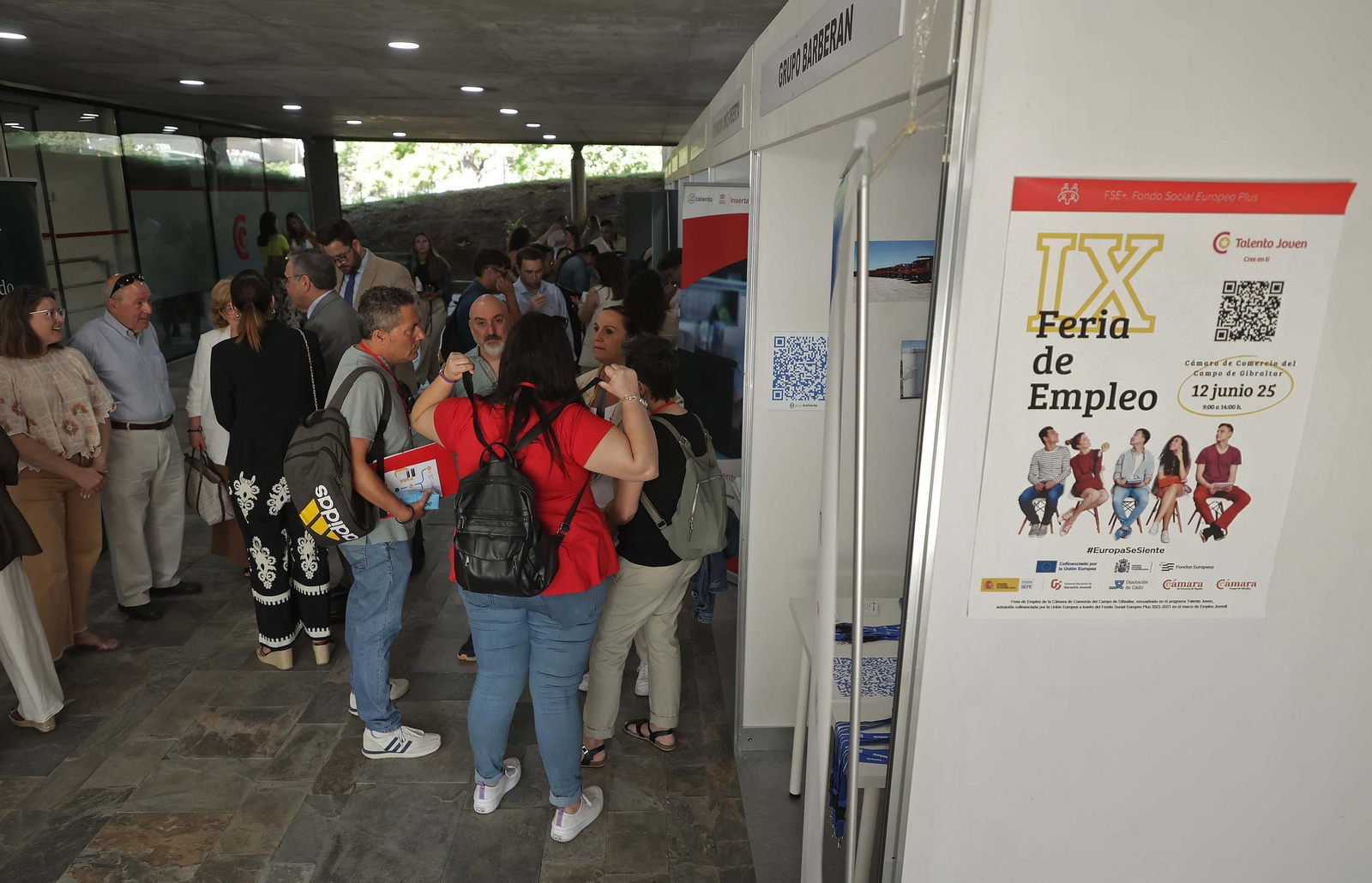 Fotos de la IX Feria de Empleo del Campo de Gibraltar en Algeciras