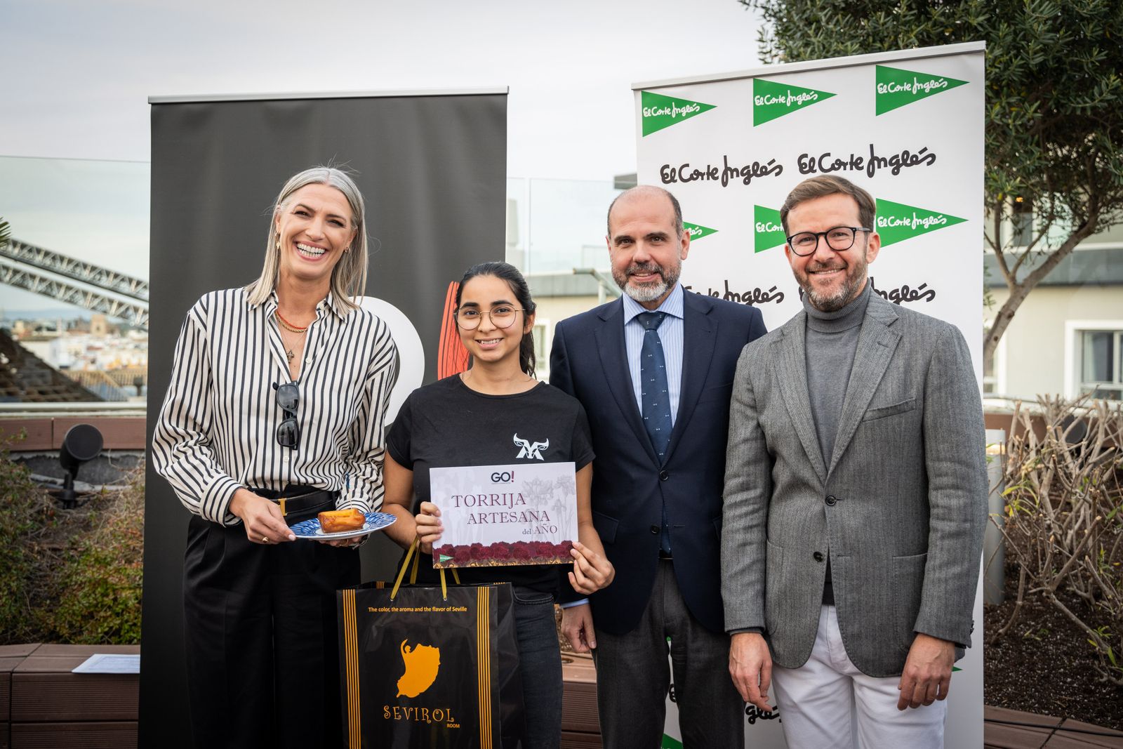 Representación de Barajas 20 Tapas, torrija ganadora.