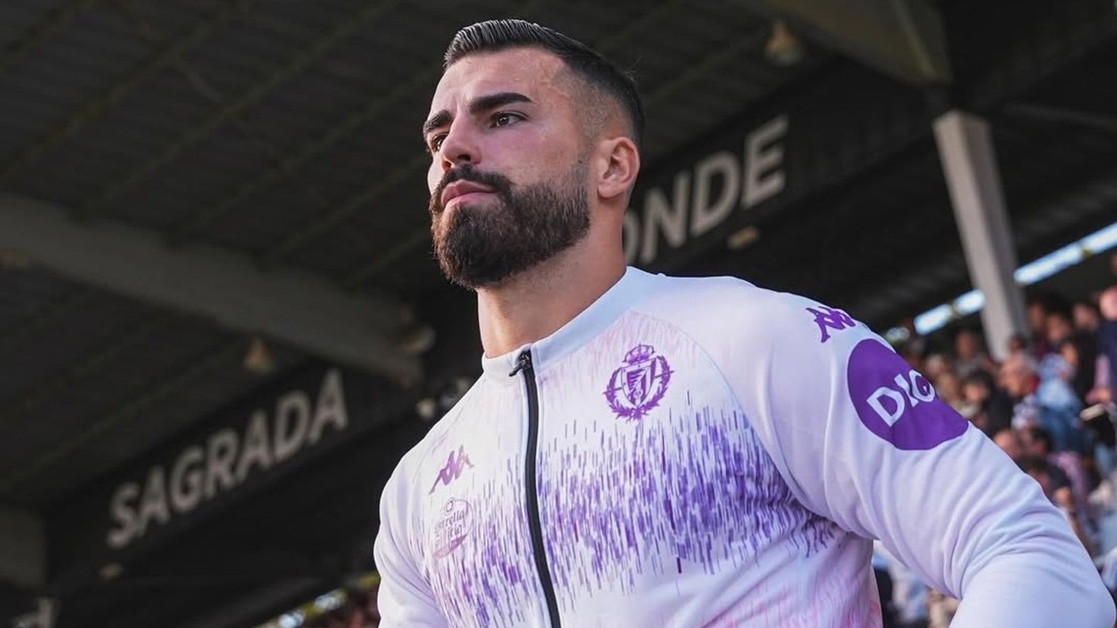 Guilherme Fernandes en un partido con el Valladolid este curso