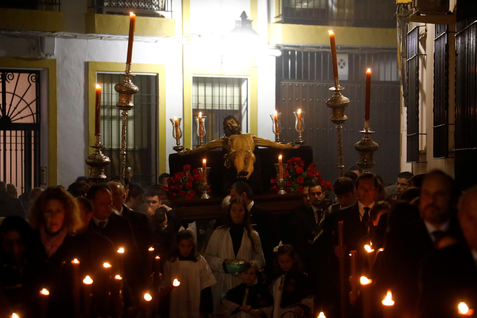 Las imágenes del vía crucis del Cristo de la Clemencia de Córdoba