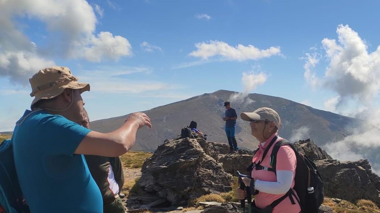 Convivencia de los vecinos en este enclave natural.