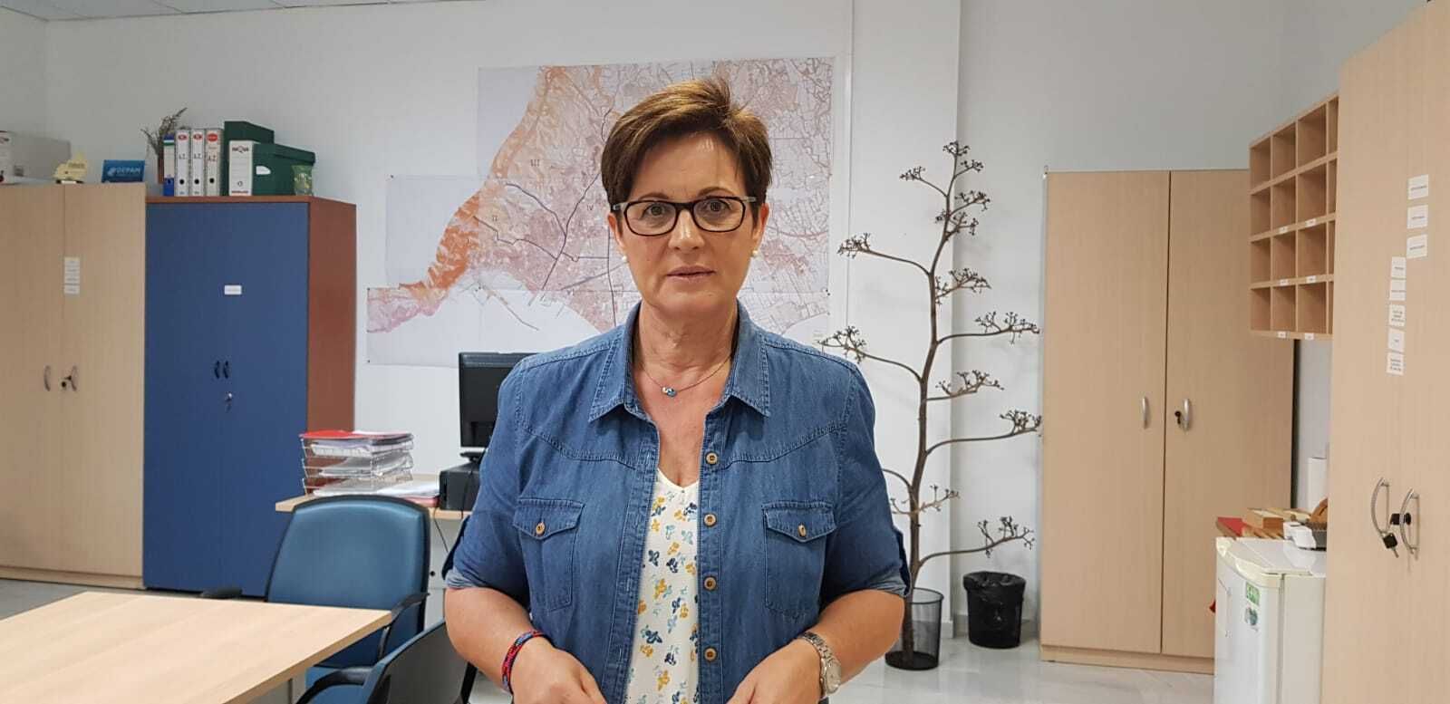 Adriana Valverde, portavoz del PSOE en el Ayuntamiento de Almería