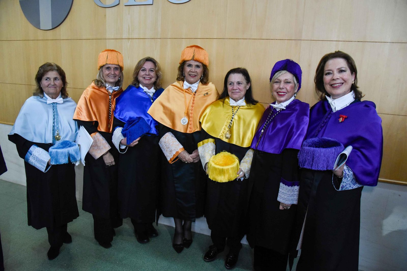 Acto académico de investidura como Doctores Honoris Causa de Concha Yoldi, presidenta de Persán