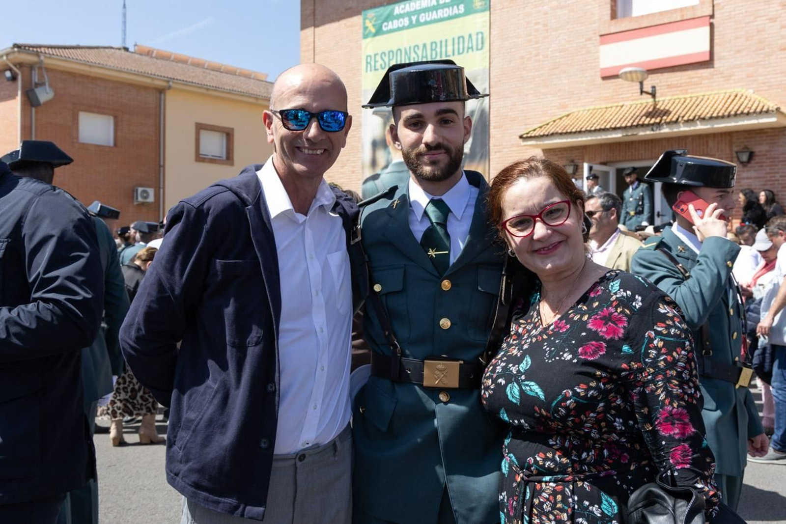 Jura de bandera de la 130ª promoción de guardias civiles de la Academia de Baeza