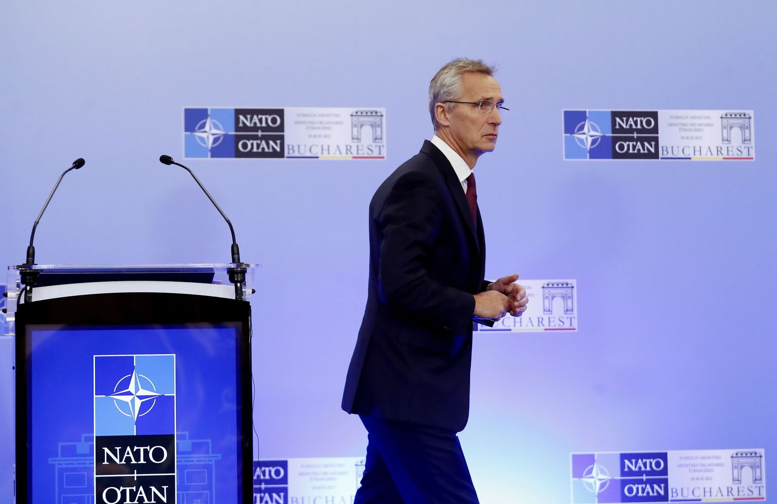 El secretario general de la OTAN, Jens Stoltenberg.