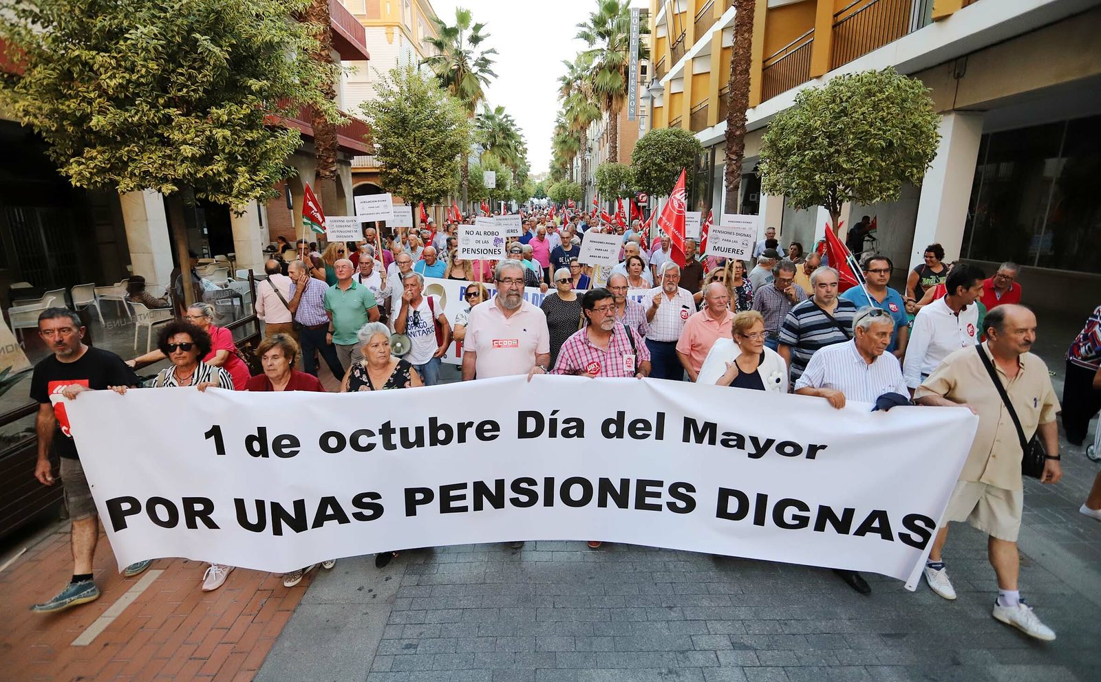 Imágenes de la manifestación "Por unas pensiones dignas"