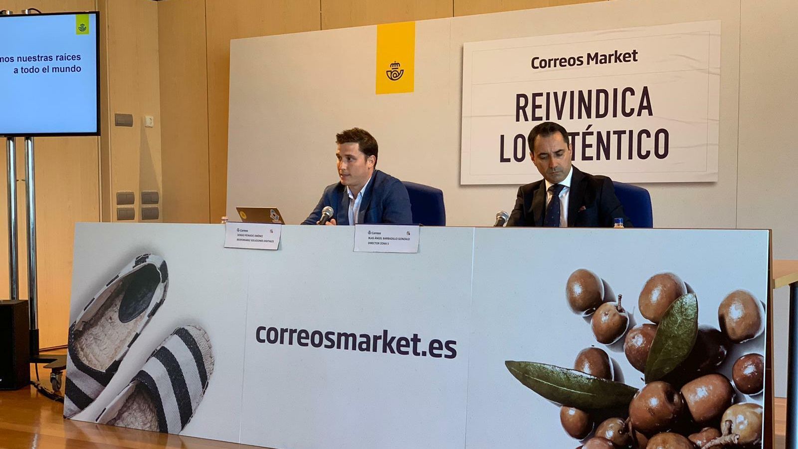 Una imagen de la presentación de Correos Market.