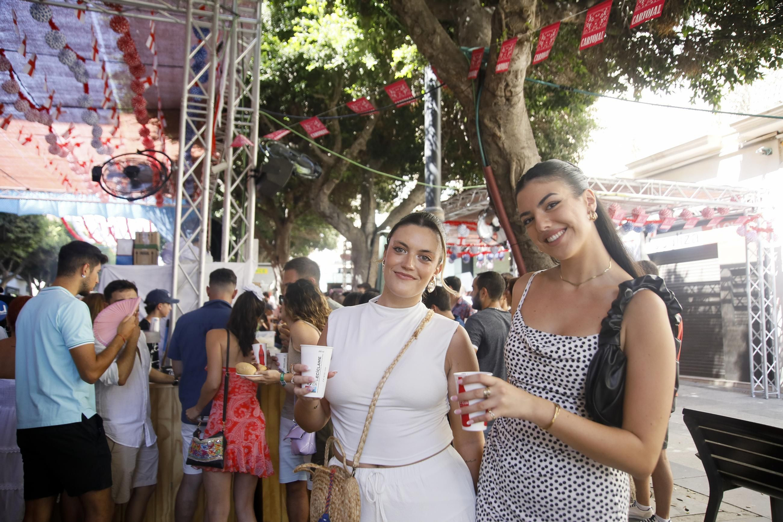 Imágenes del primer día de la feria de Almería