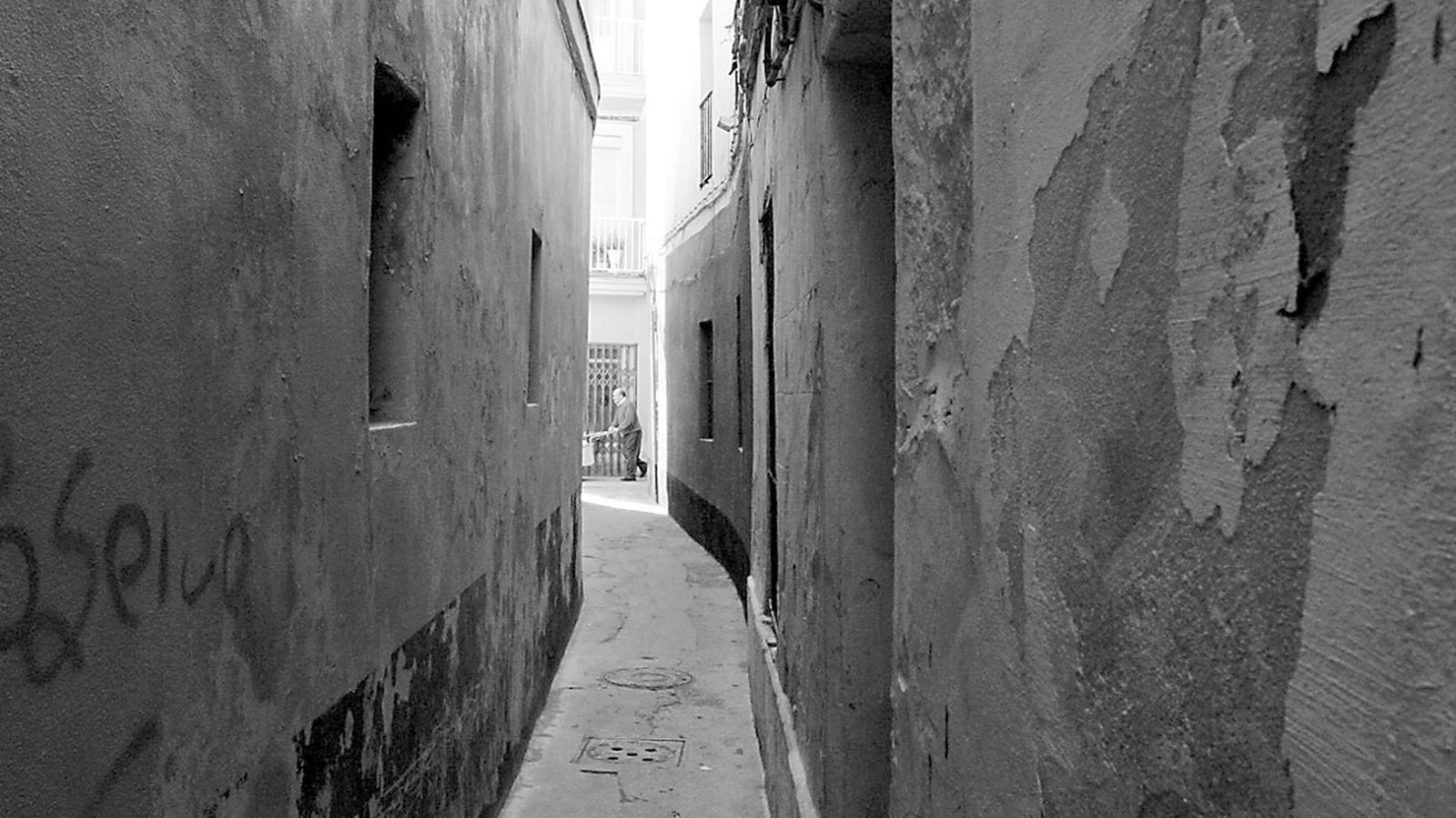 El desparecido callejón de Osorio.