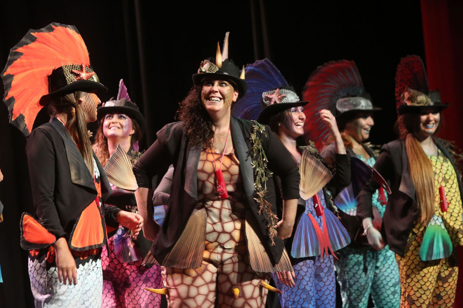 Quinto día de preliminares del Carnaval Colombino en imágenes