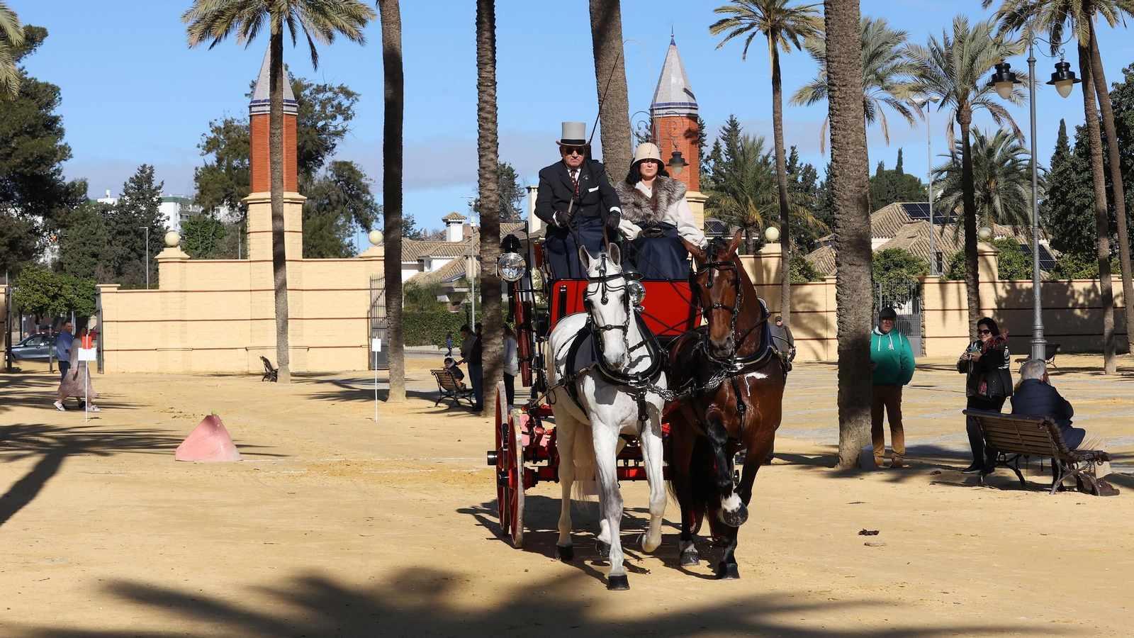Concurso de enganches por las calles de Jerez