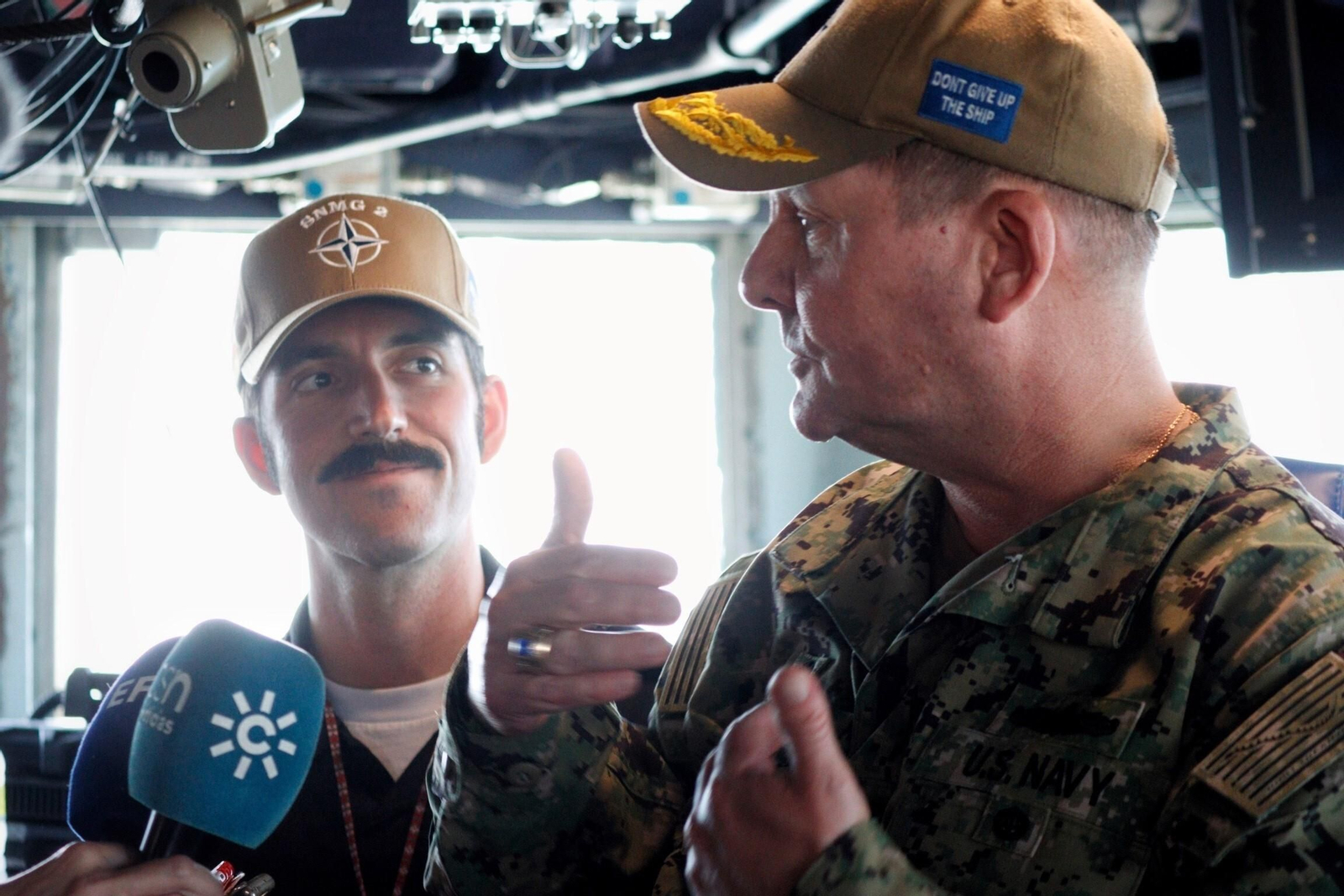 Recorrido por el destructor 'James E. Willians', atracado en la Base naval de Rota