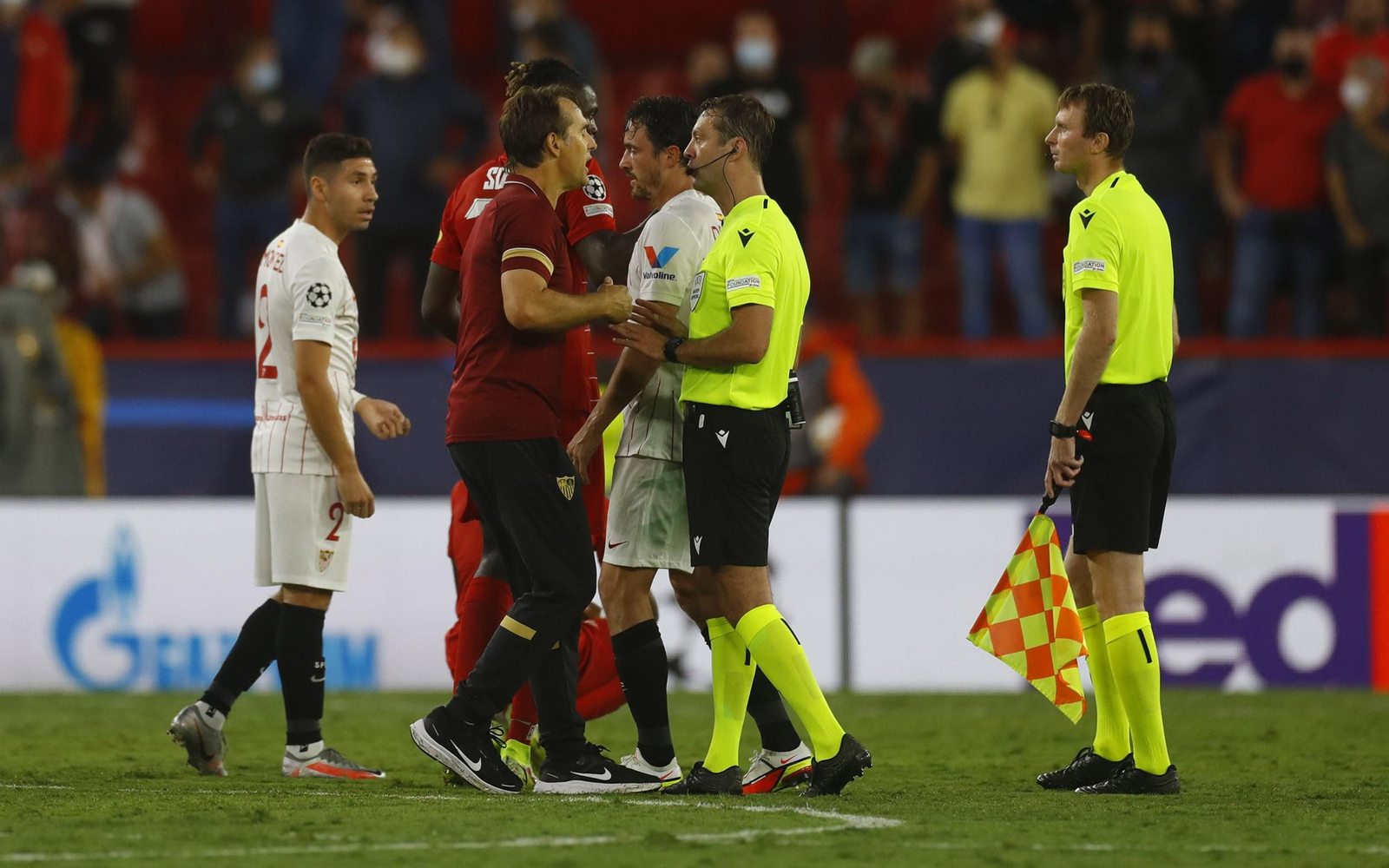 Las imágenes del Sevilla fc Salzburgo