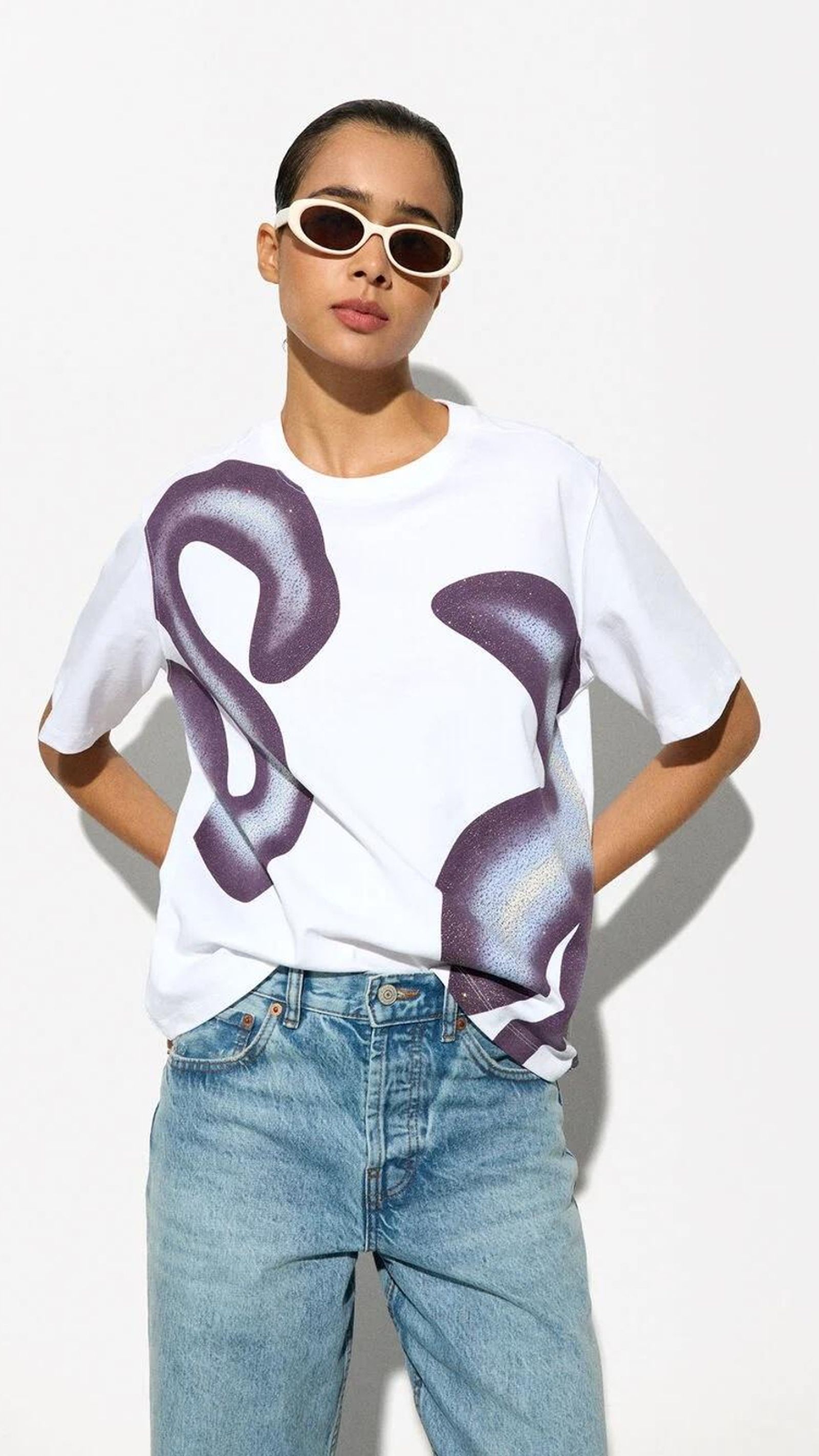 Camiseta con estampado de Parfois.