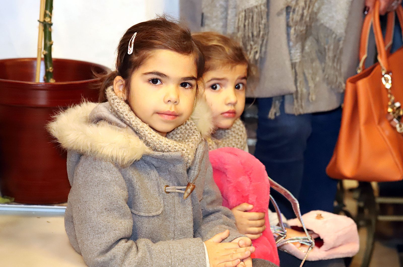 Imágenes de los Reyes Magos de Huelva en el Santuario de La Cinta