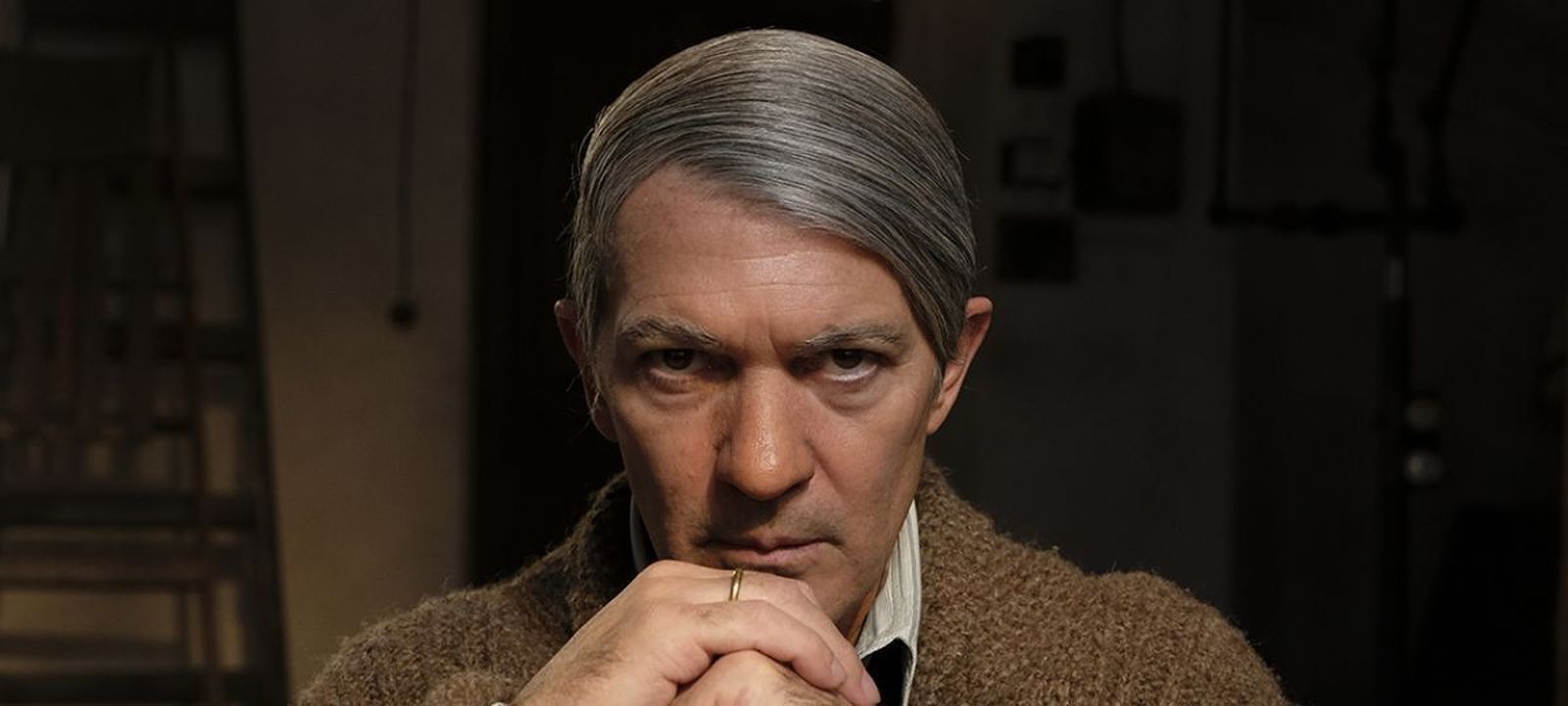 Antonio Banderas caracterizado como Pablo Ruiz Picasso en 'Genius'.