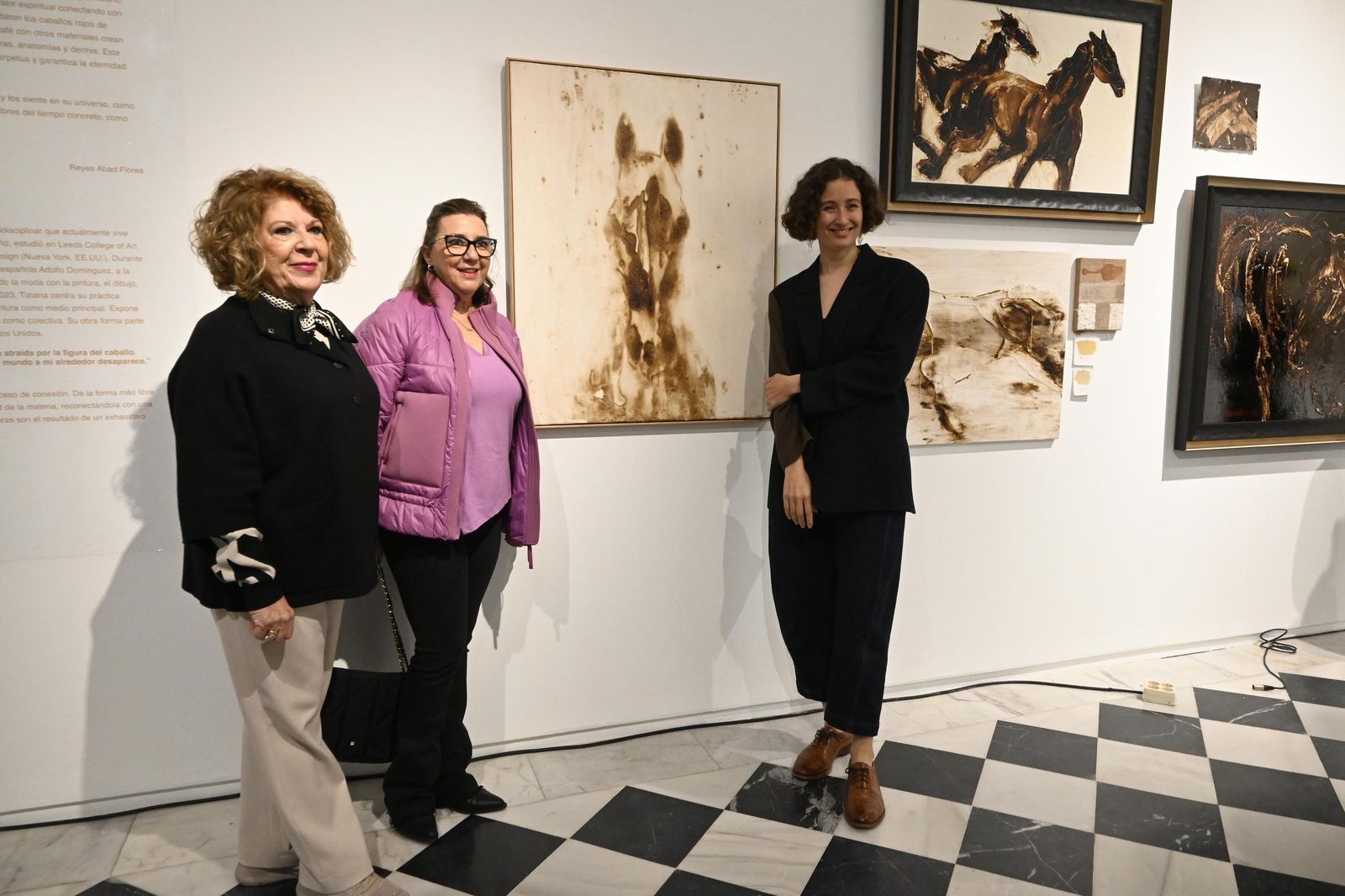 Inauguración de la exposición `Ánima´ de Tiziana Domínguez