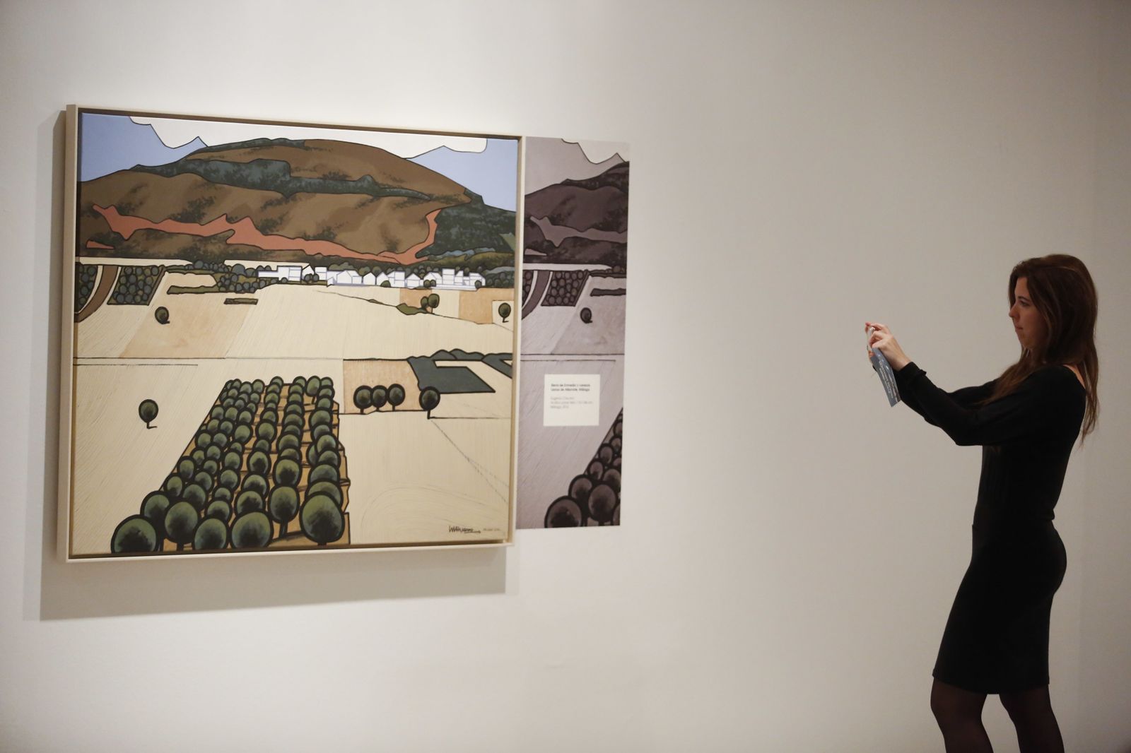 'Paisajes andaluces', exposición de Eugenio Chicano en el MUPAM