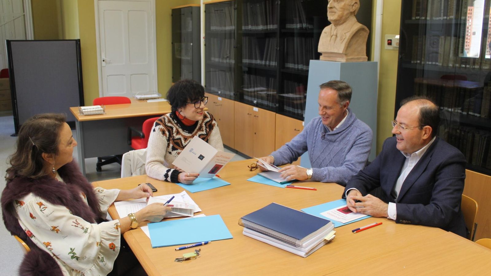 Miembros del jurado del Premio Diego Díaz Hierro.