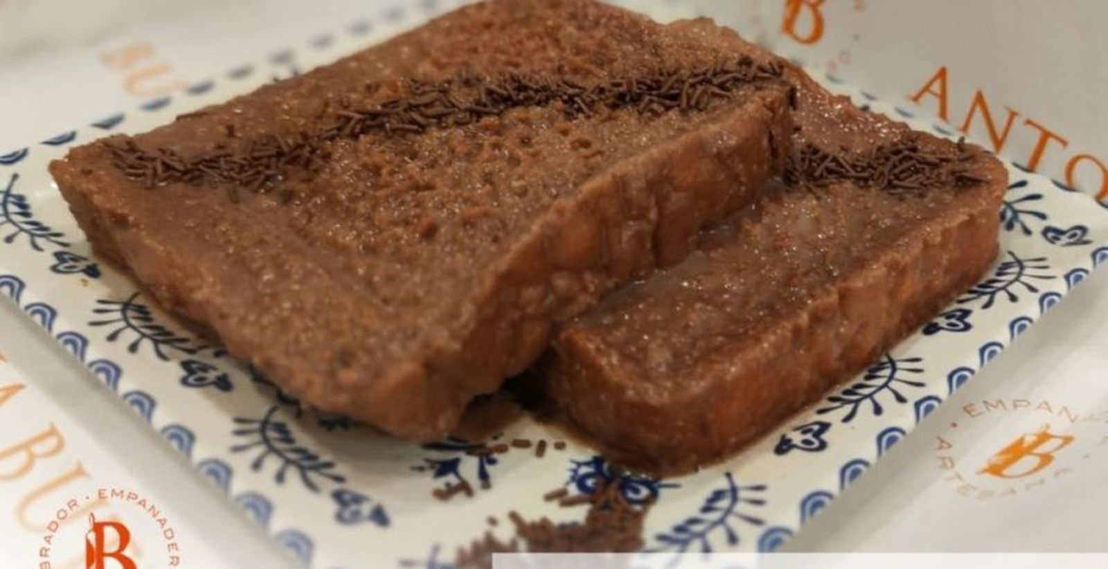 Torrijas de natillas de chocolate, la nueva receta de Antonia Butrón.